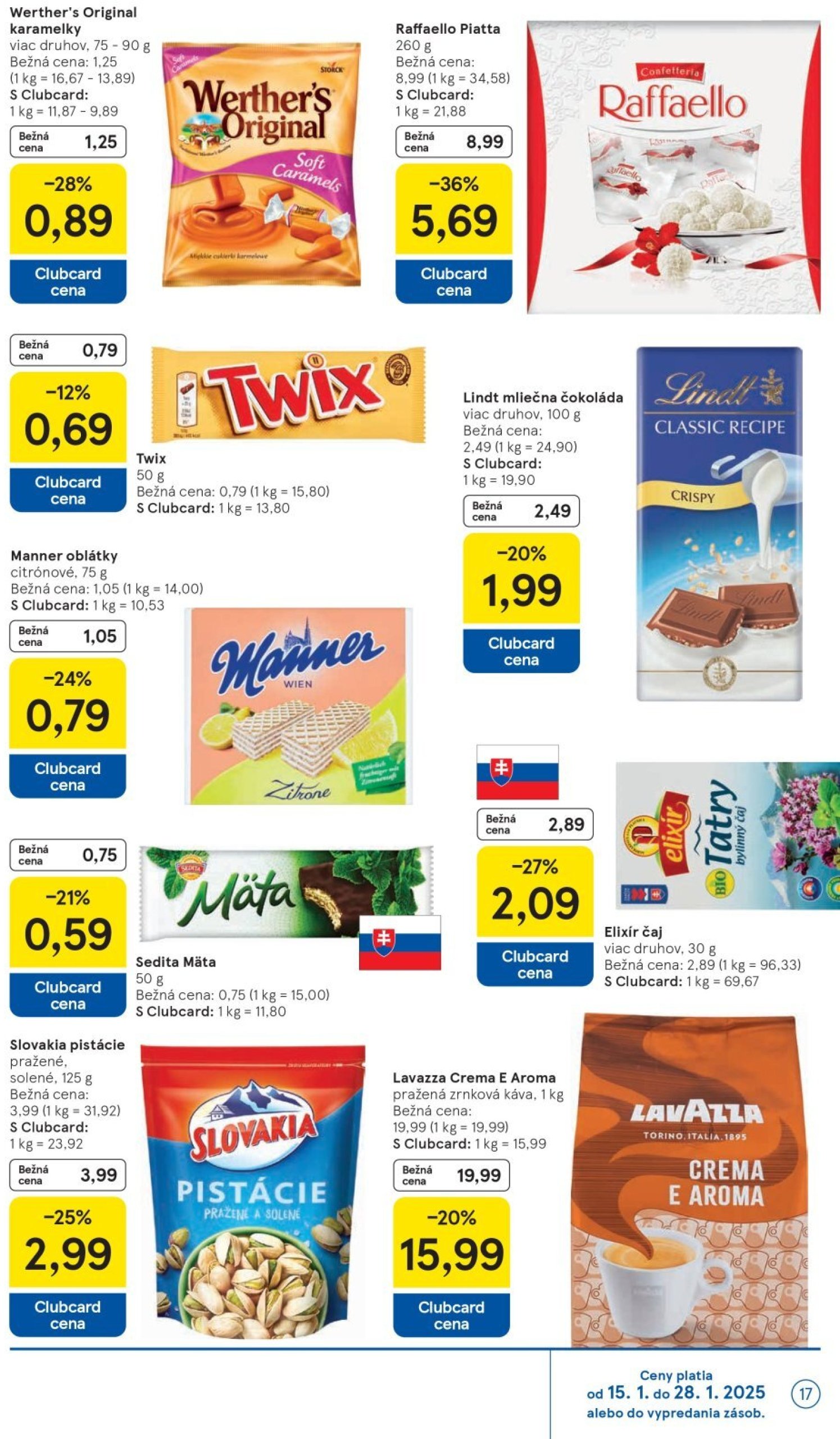 tesco - Tesco leták platný od 15.01. - 21.01. - page: 17