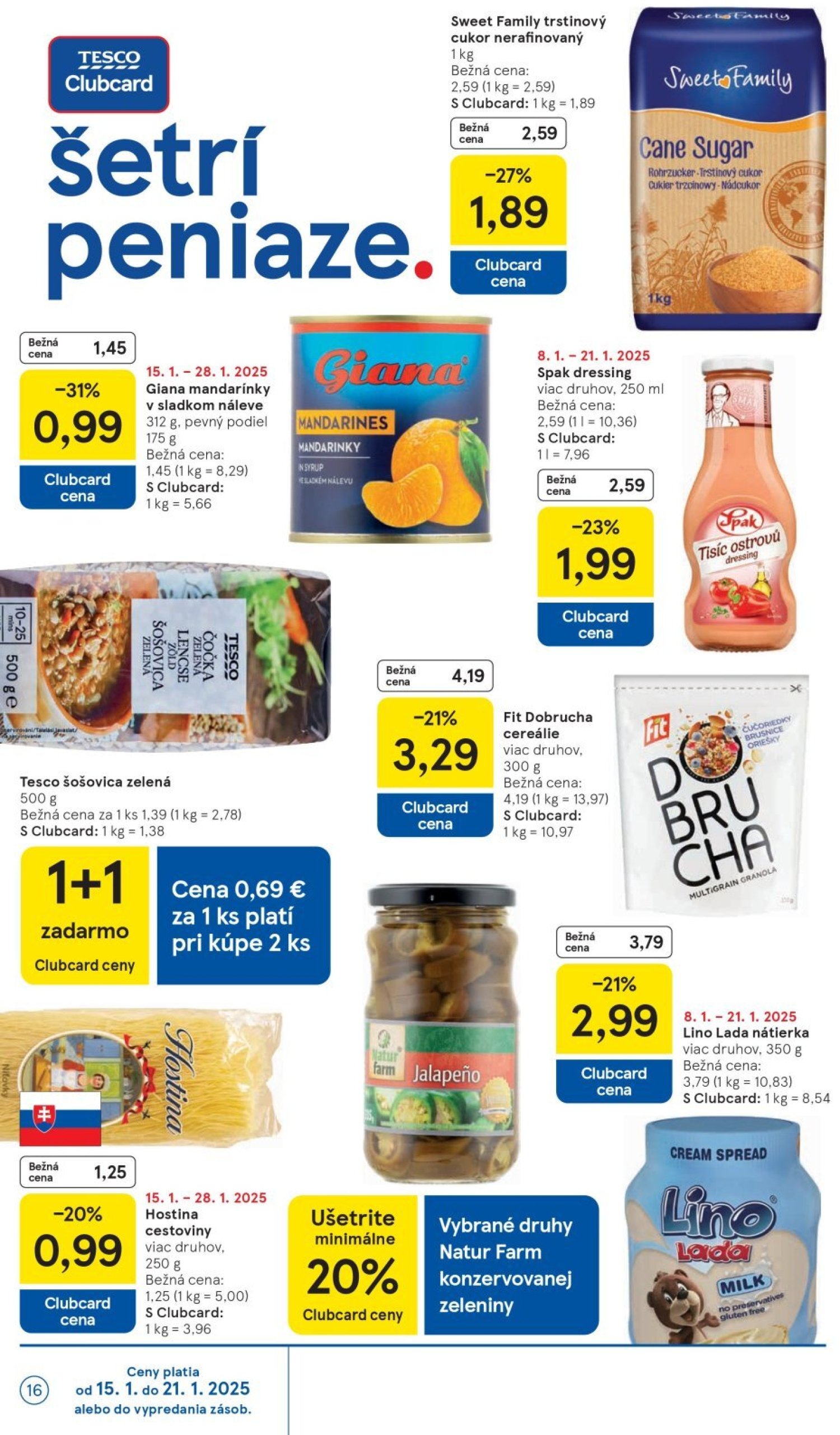 tesco - Tesco leták platný od 15.01. - 21.01. - page: 16