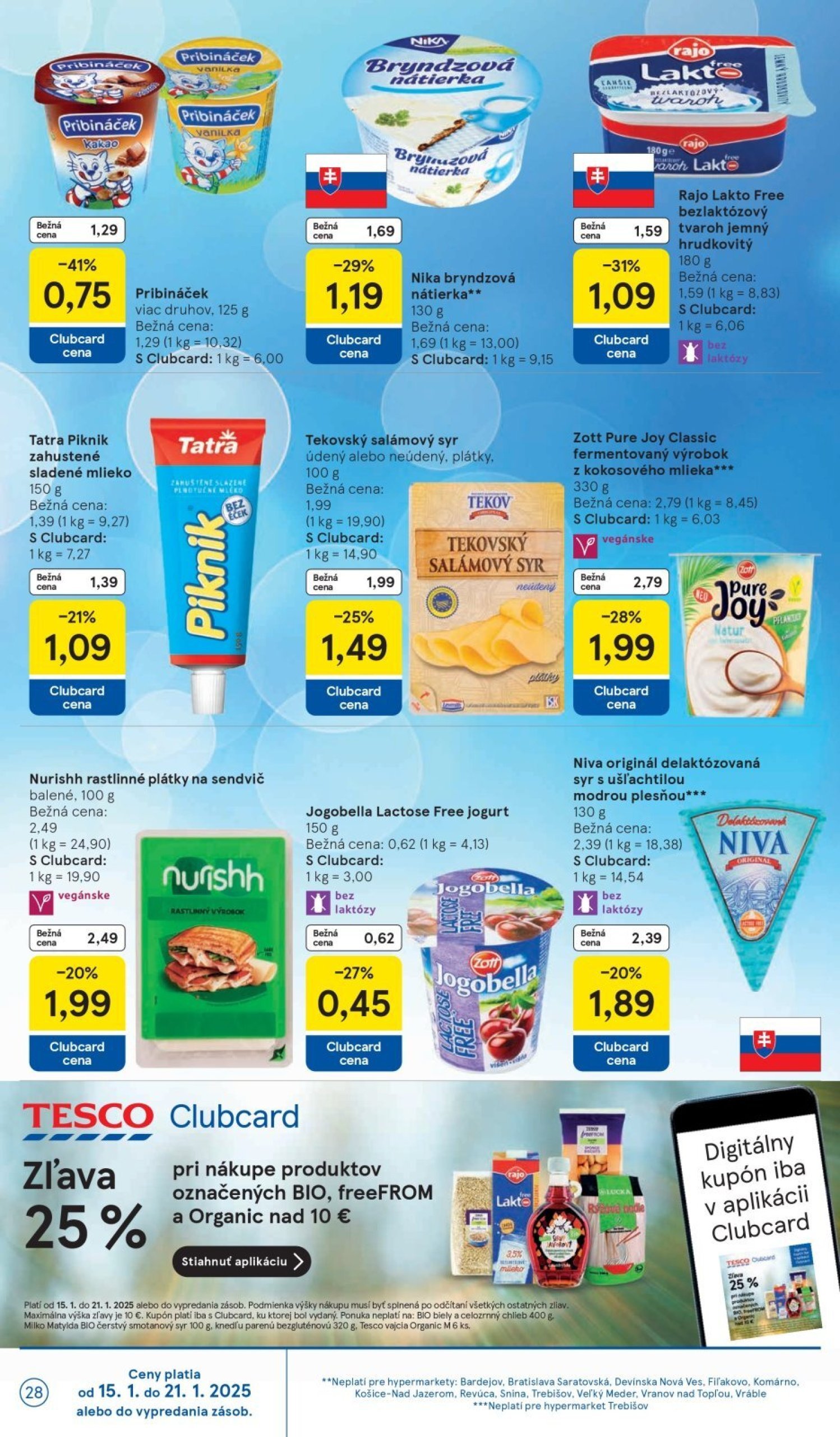 tesco - Tesco leták platný od 15.01. - 21.01. - page: 28