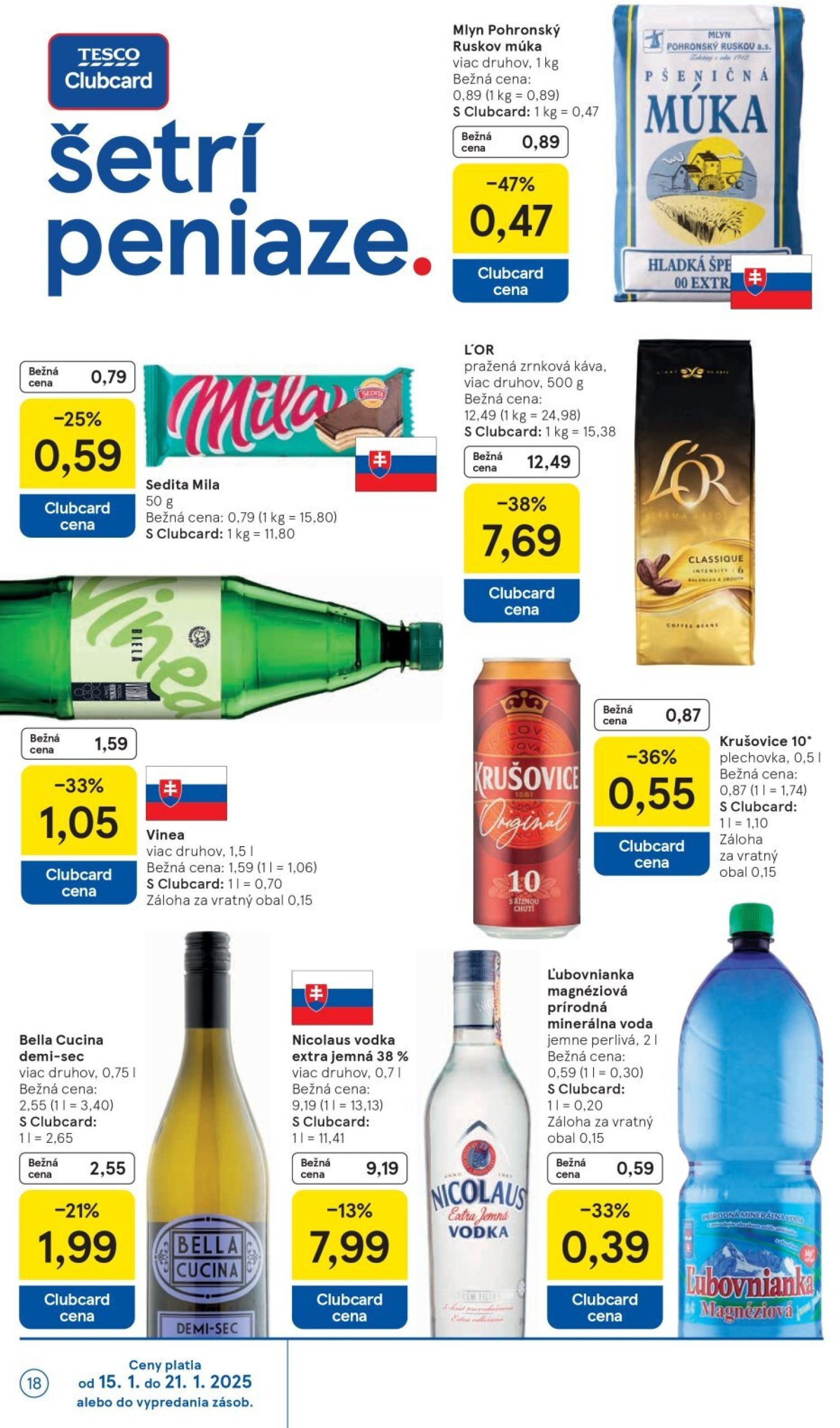 tesco - Tesco leták platný od 15.01. - 21.01. - page: 18