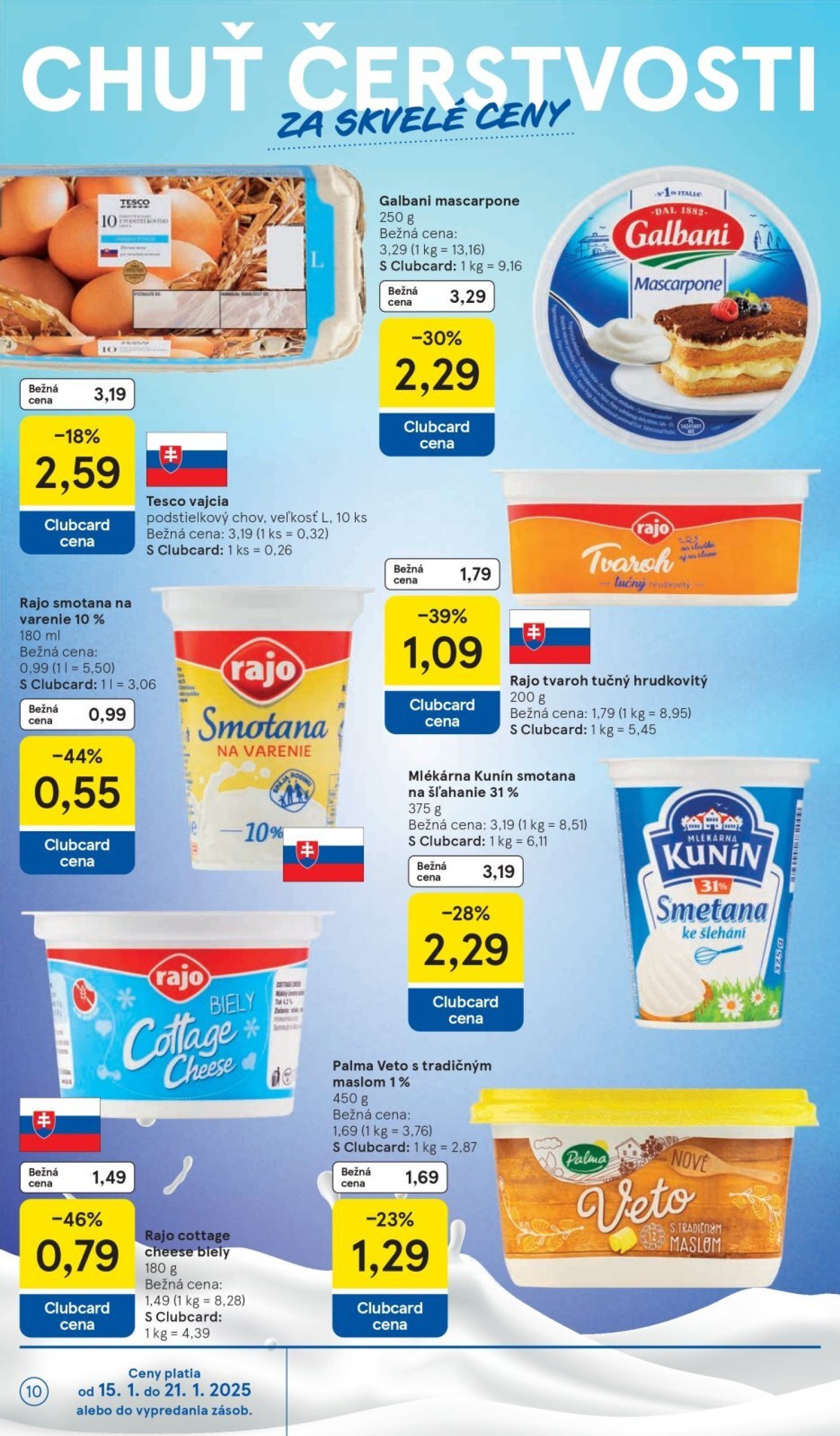 tesco - Tesco leták platný od 15.01. - 21.01. - page: 10