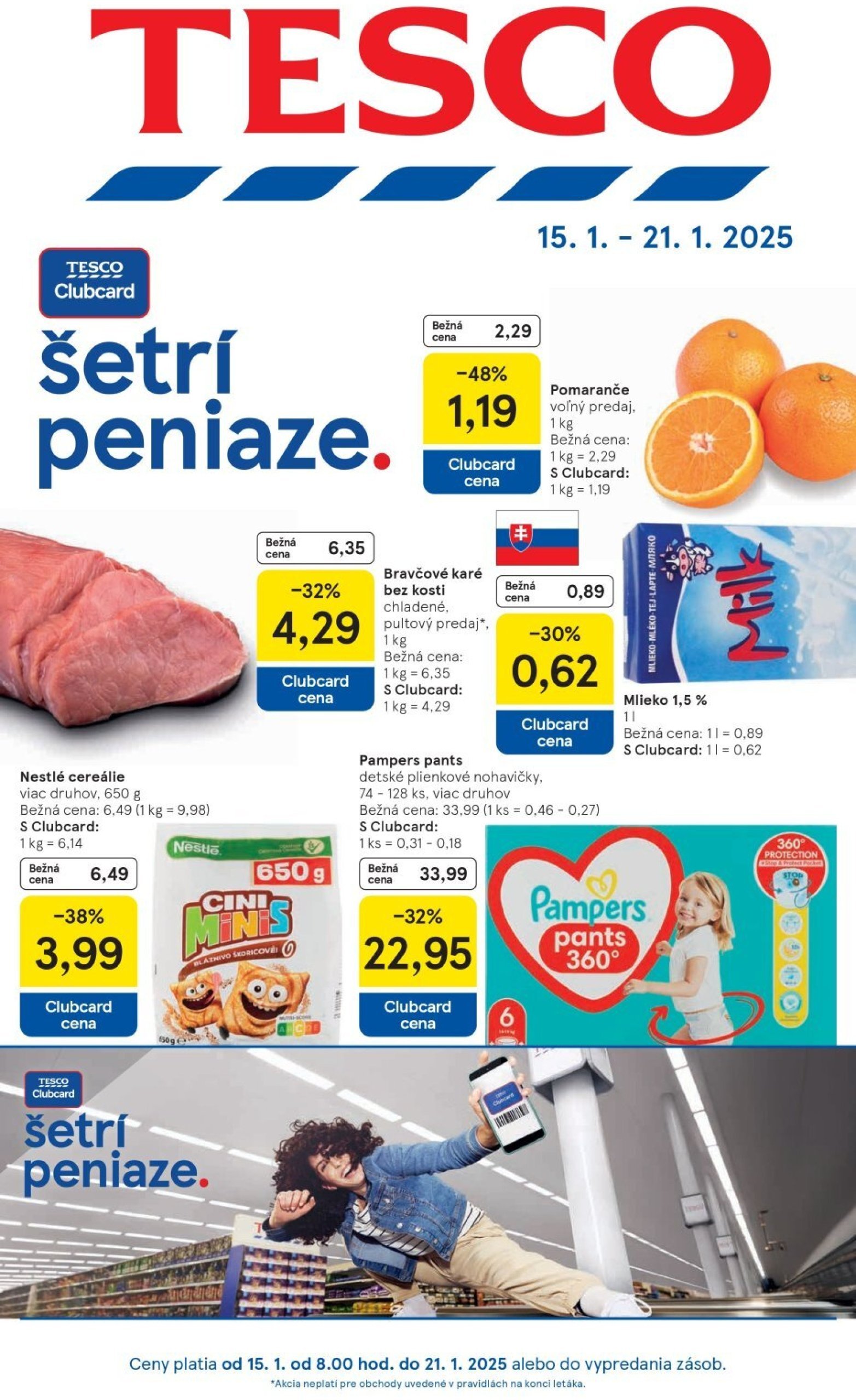 tesco - Tesco leták platný od 15.01. - 21.01.