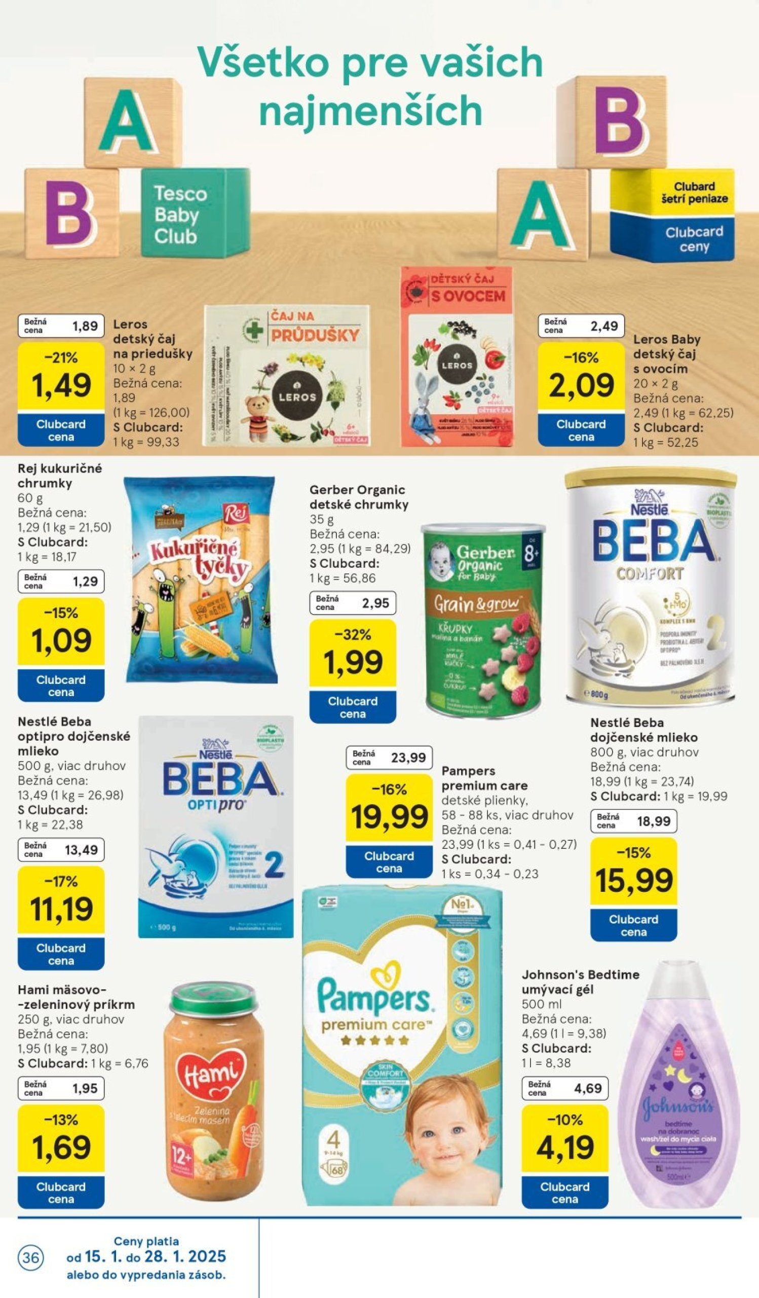 tesco - Tesco leták platný od 15.01. - 21.01. - page: 36