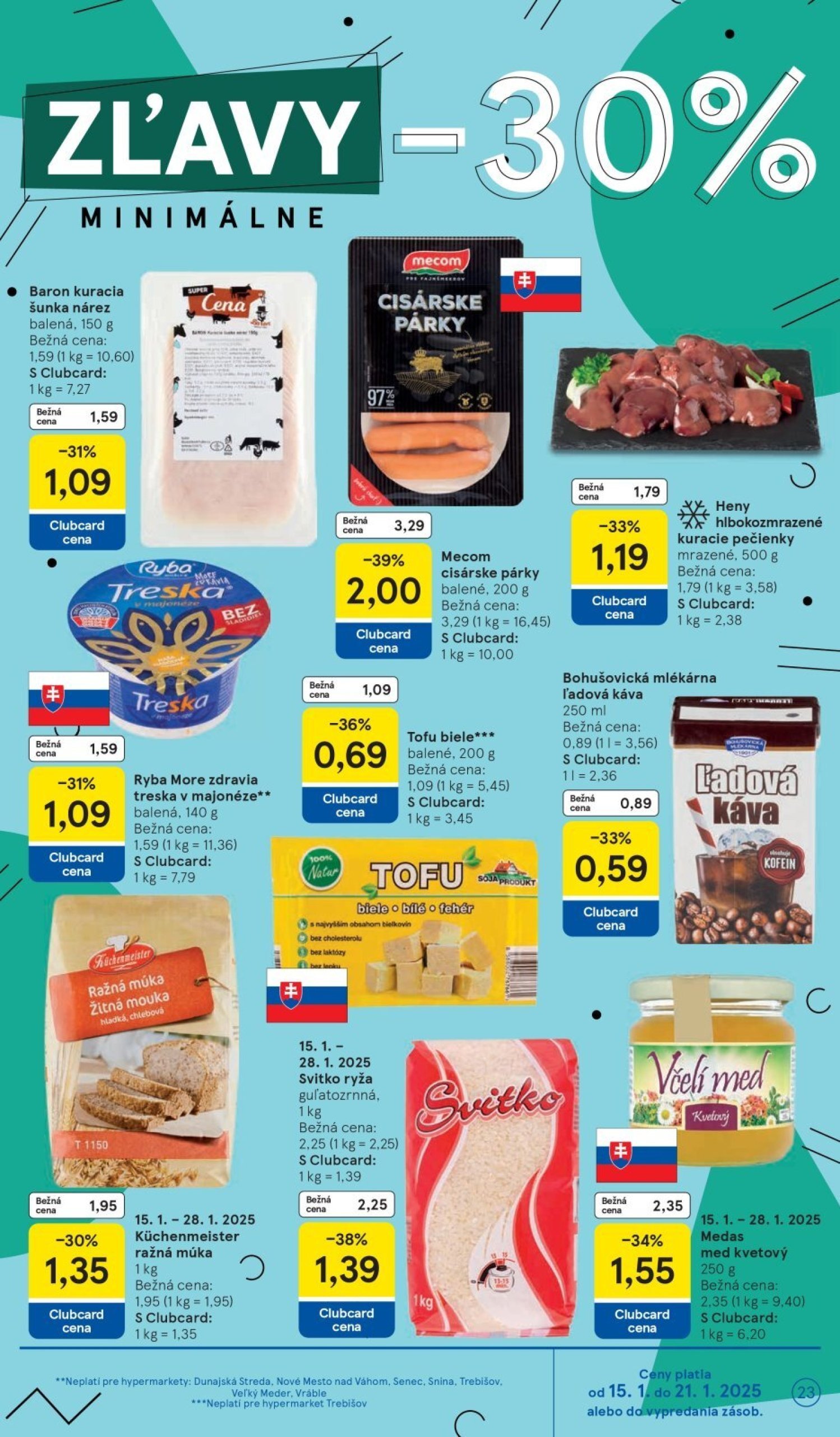 tesco - Tesco leták platný od 15.01. - 21.01. - page: 23