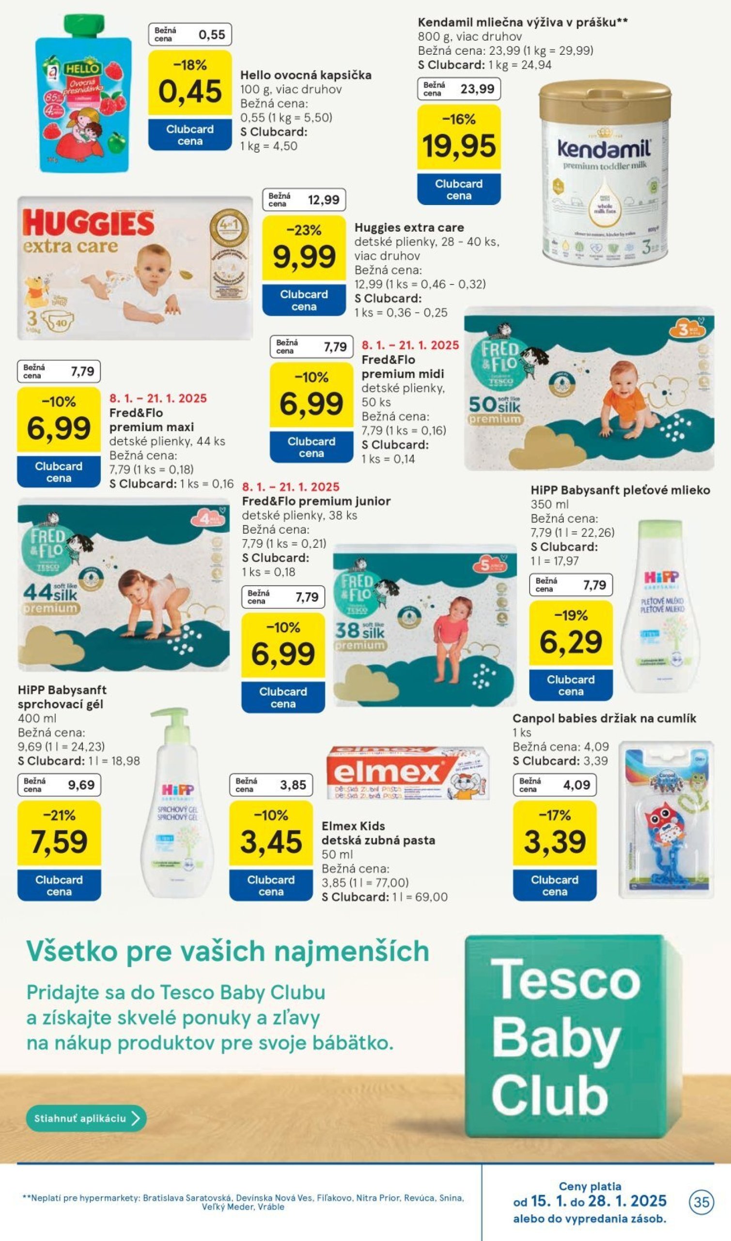 tesco - Tesco leták platný od 15.01. - 21.01. - page: 35