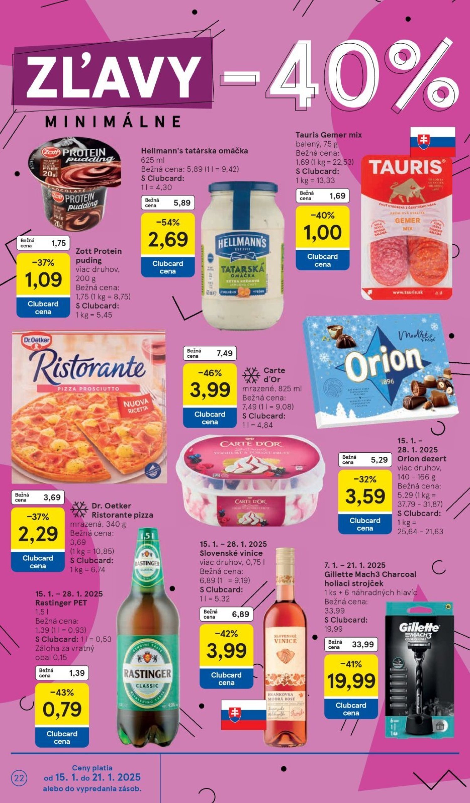 tesco - Tesco leták platný od 15.01. - 21.01. - page: 22