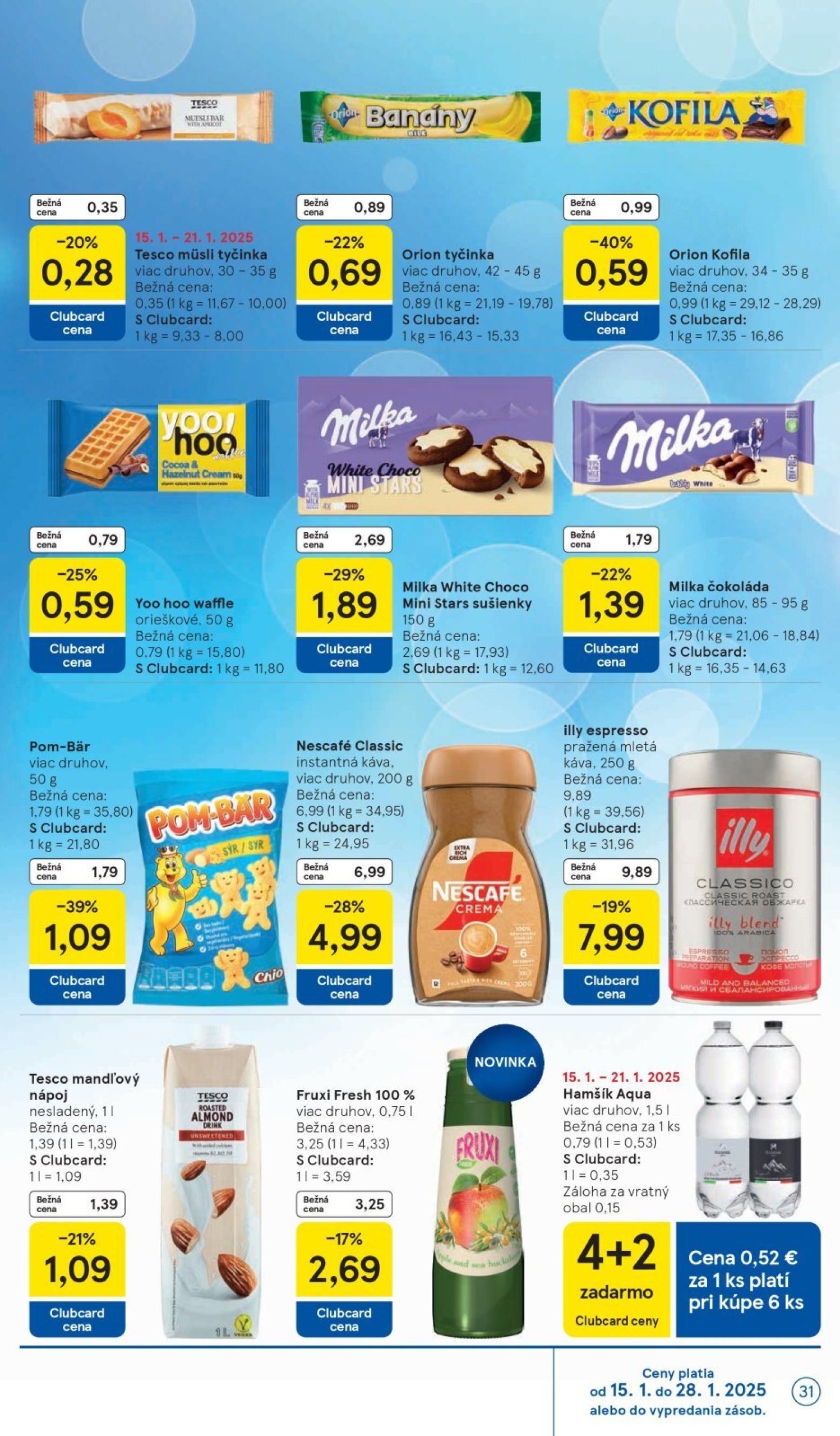 tesco - Tesco leták platný od 15.01. - 21.01. - page: 31