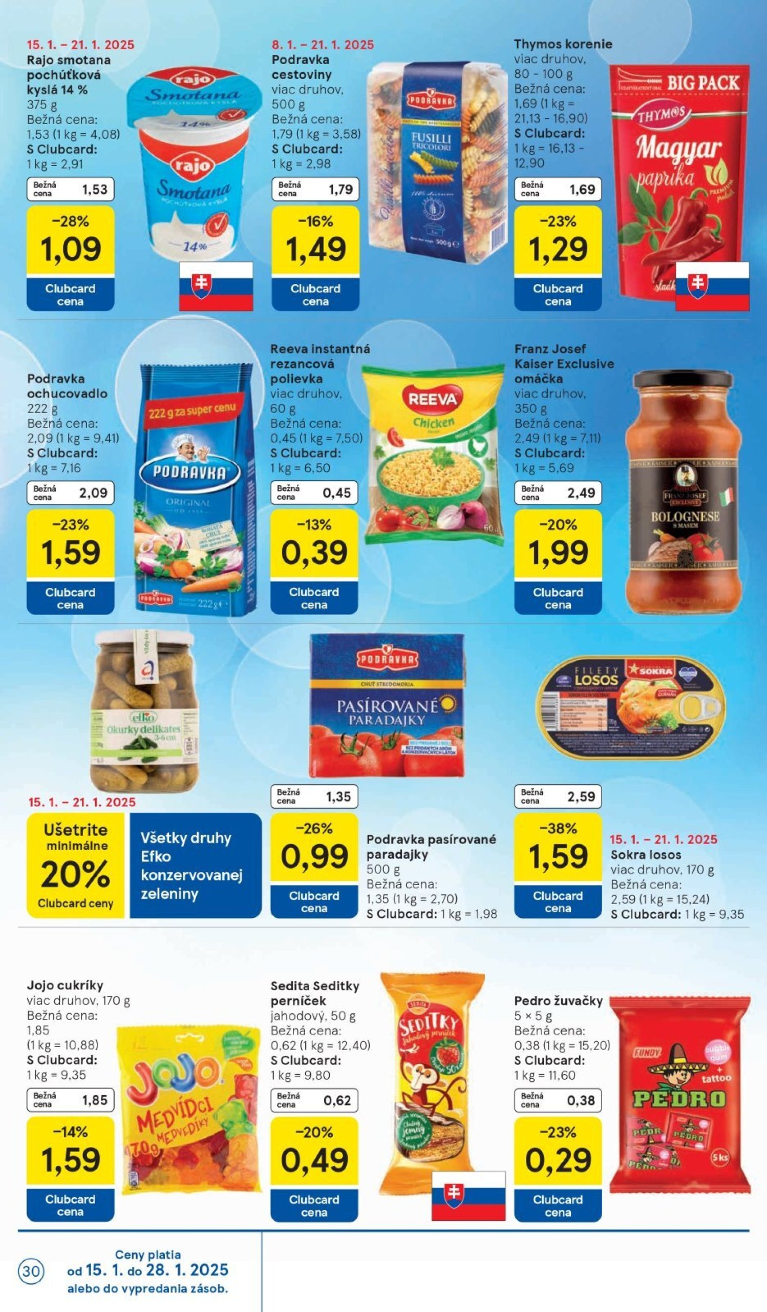 tesco - Tesco leták platný od 15.01. - 21.01. - page: 30