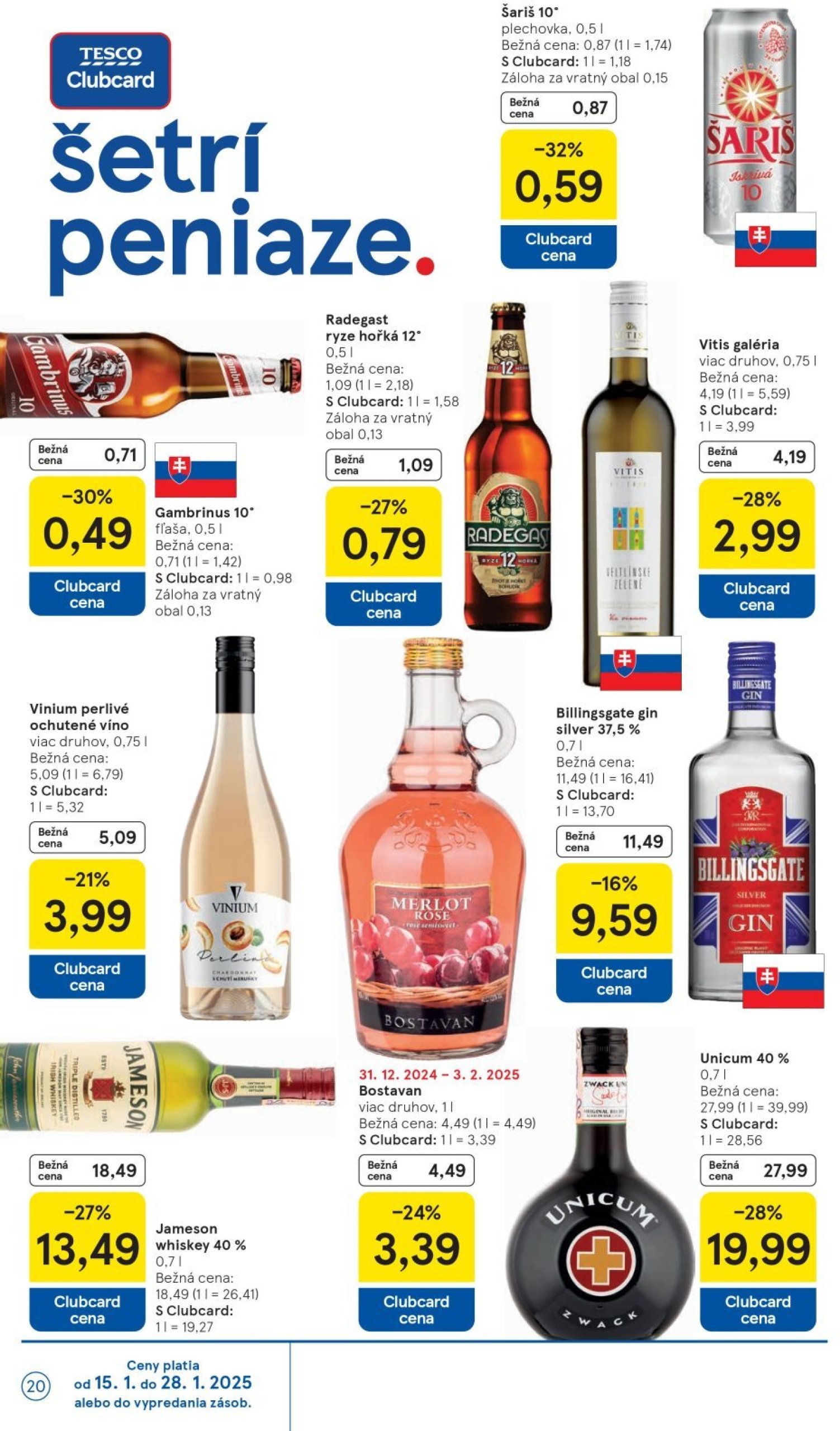 tesco - Tesco leták platný od 15.01. - 21.01. - page: 20