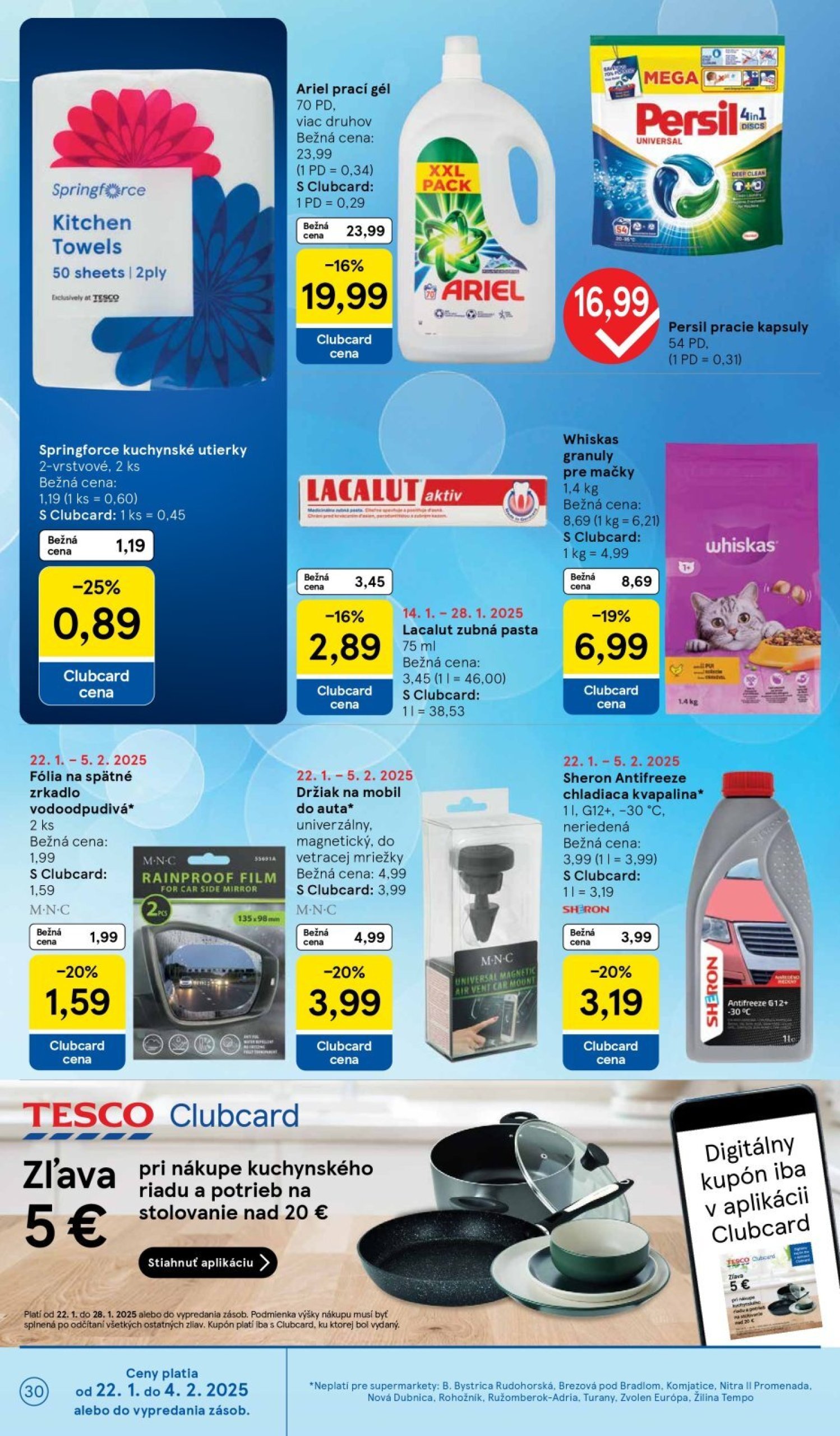 tesco - Tesco Supermarket leták platný od 22.01. - 28.01. - page: 30