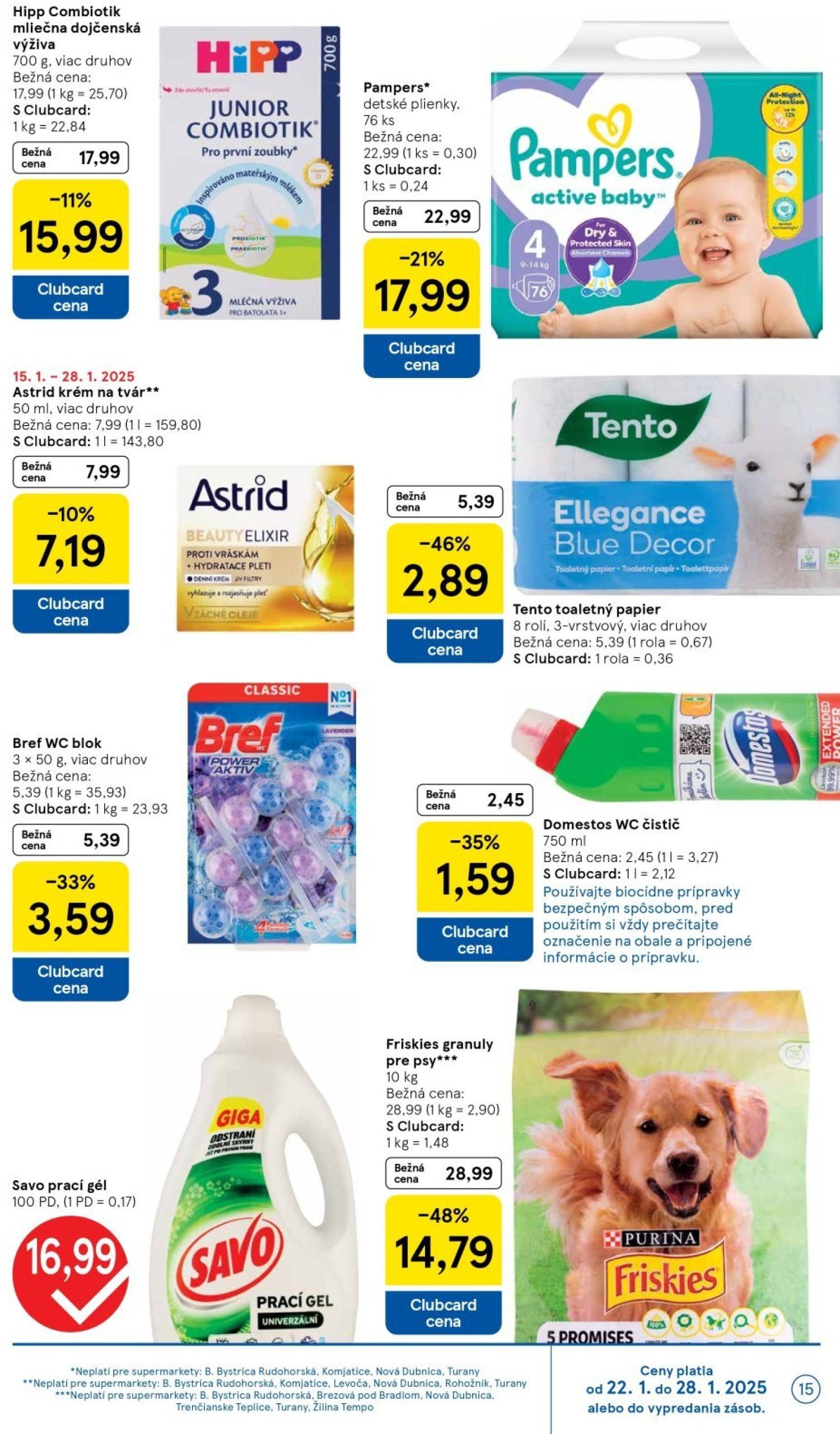 tesco - Tesco Supermarket leták platný od 22.01. - 28.01. - page: 15