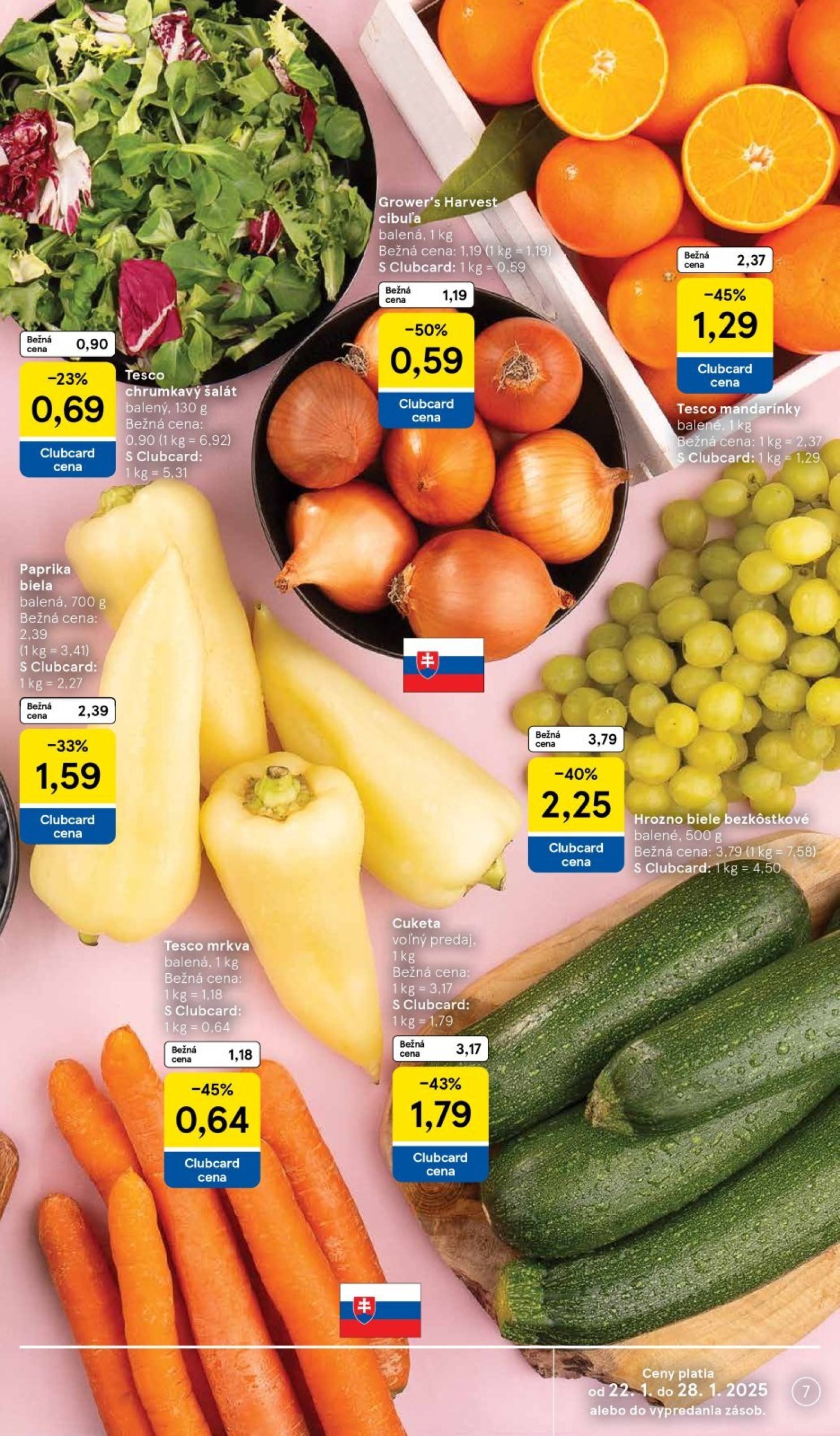 tesco - Tesco Supermarket leták platný od 22.01. - 28.01. - page: 7