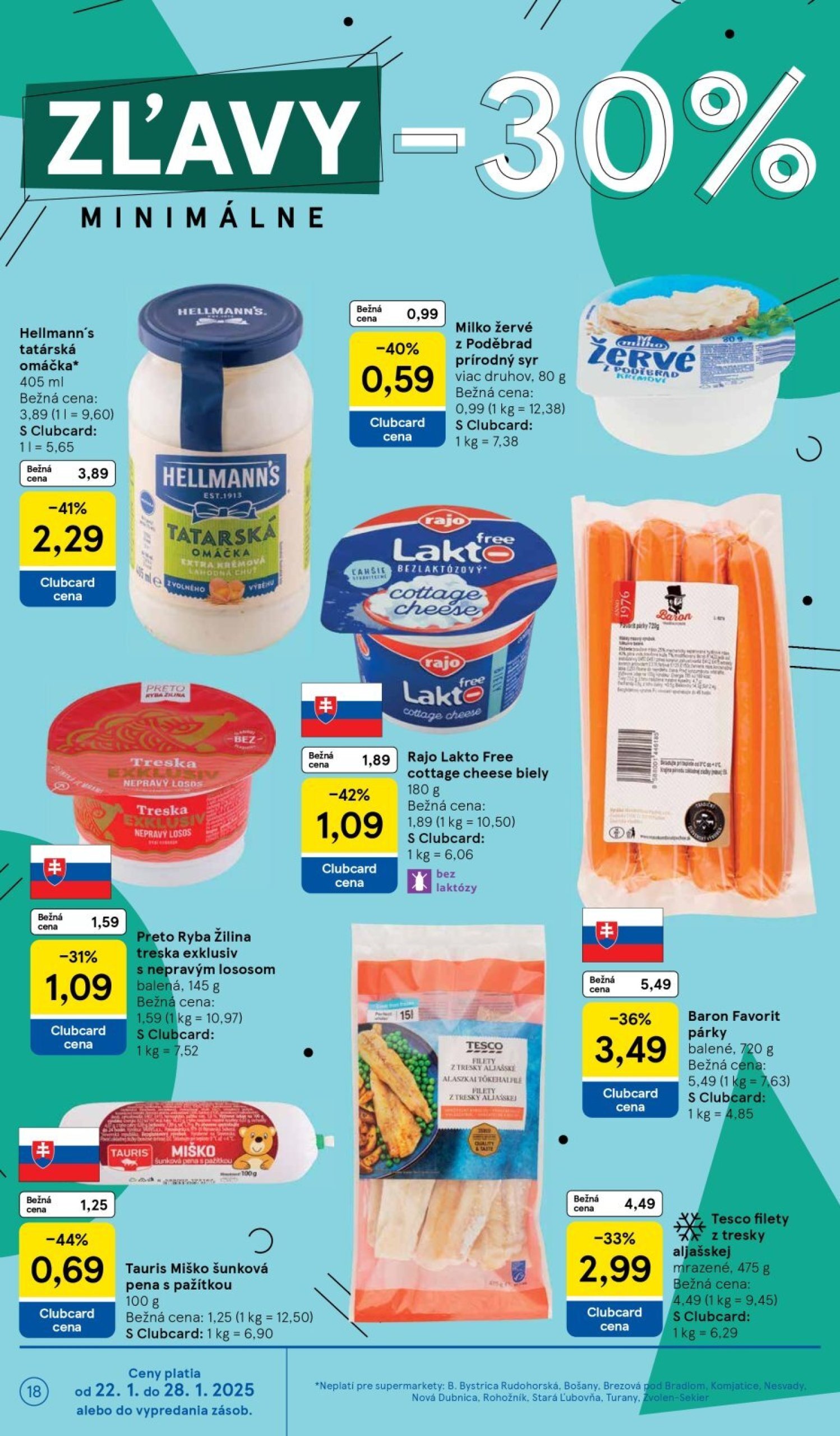 tesco - Tesco Supermarket leták platný od 22.01. - 28.01. - page: 18