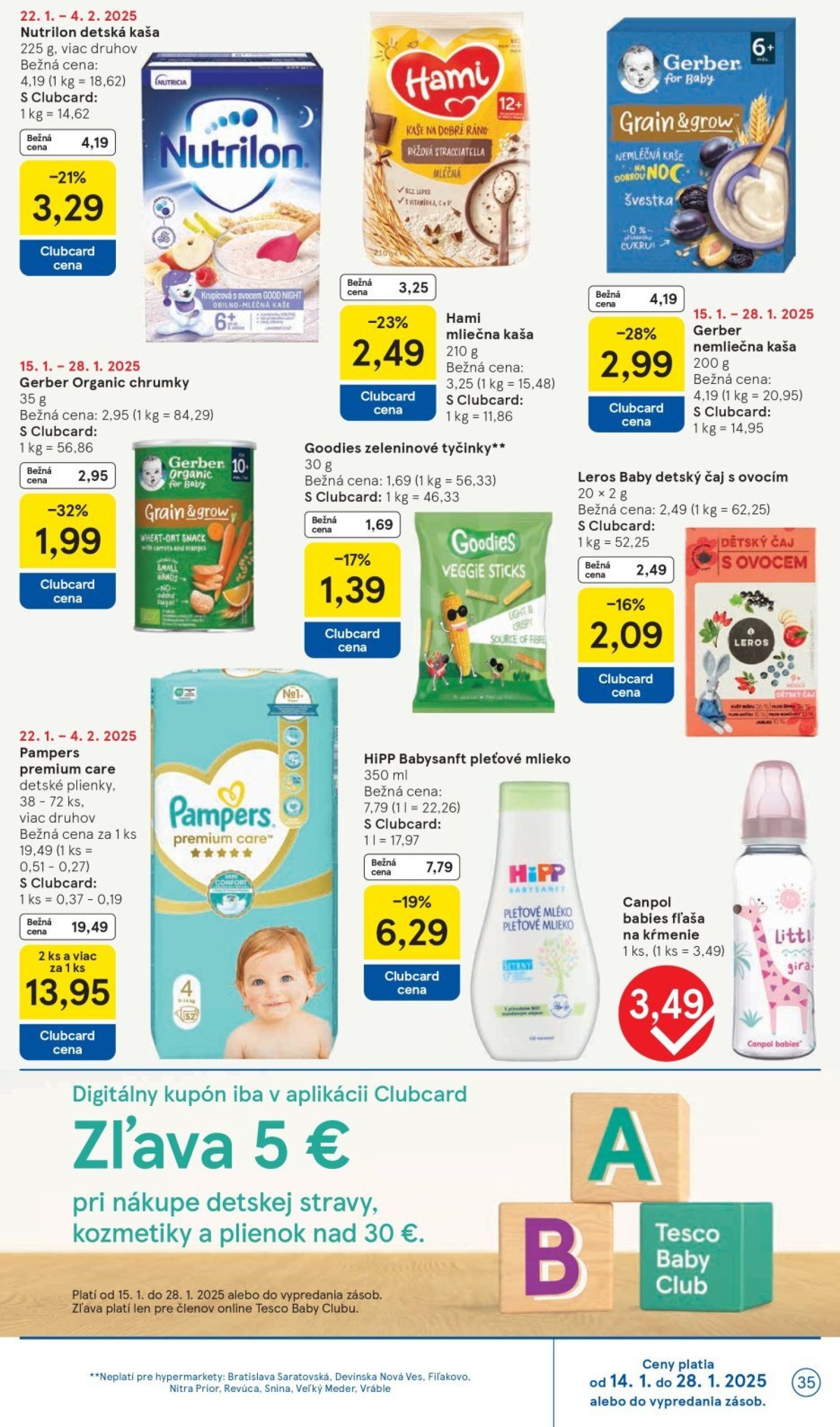 tesco - Tesco leták platný od 22.01. - 28.01. - page: 35