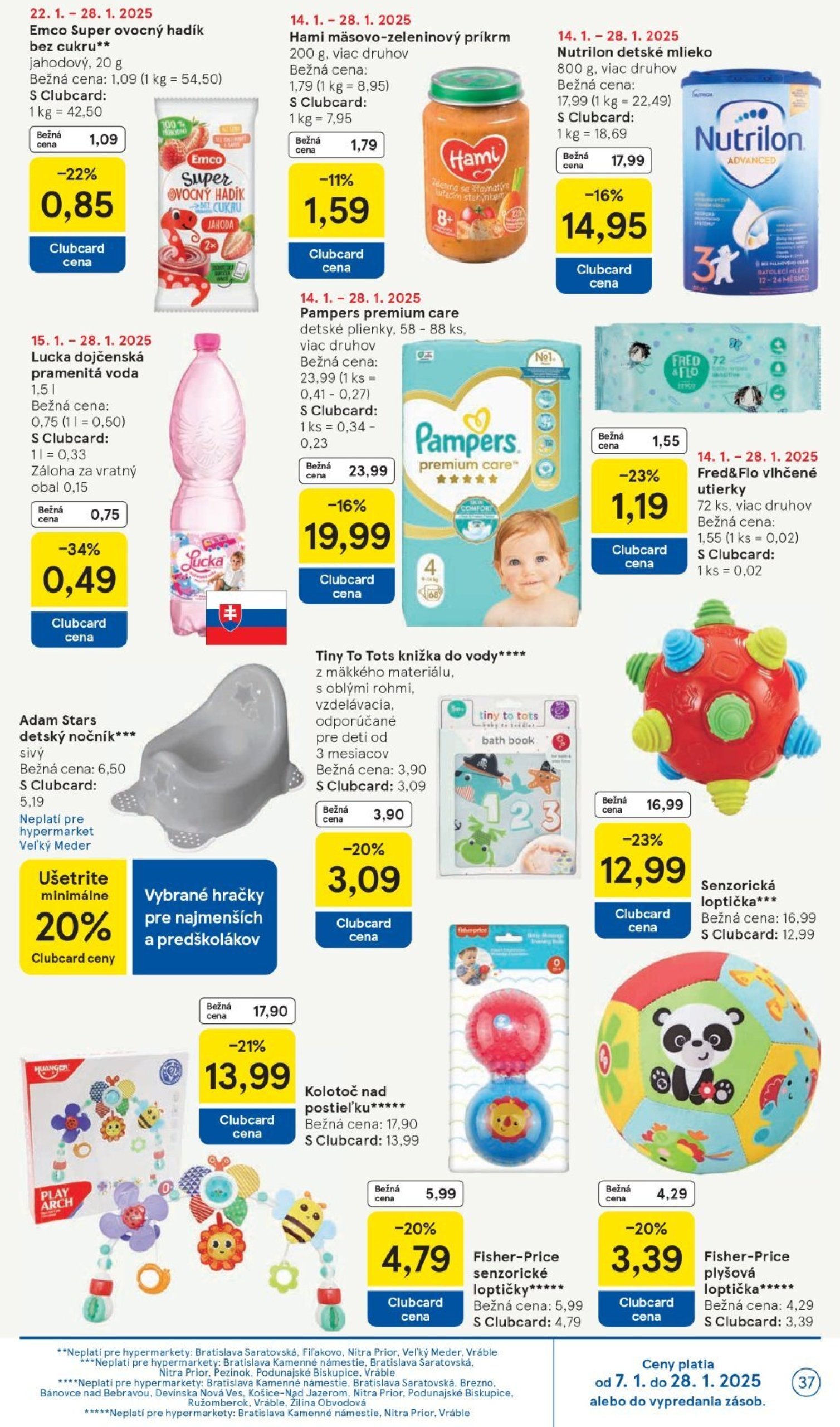 tesco - Tesco leták platný od 22.01. - 28.01. - page: 37