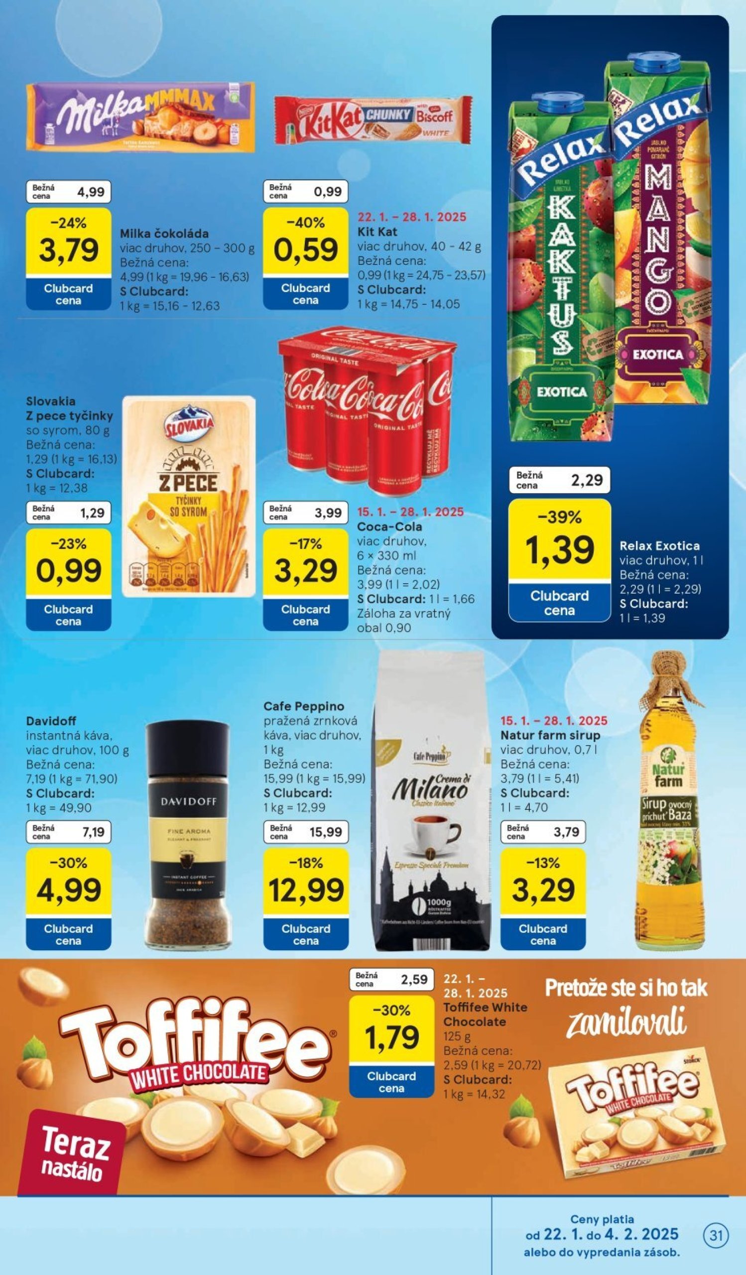 tesco - Tesco leták platný od 22.01. - 28.01. - page: 31