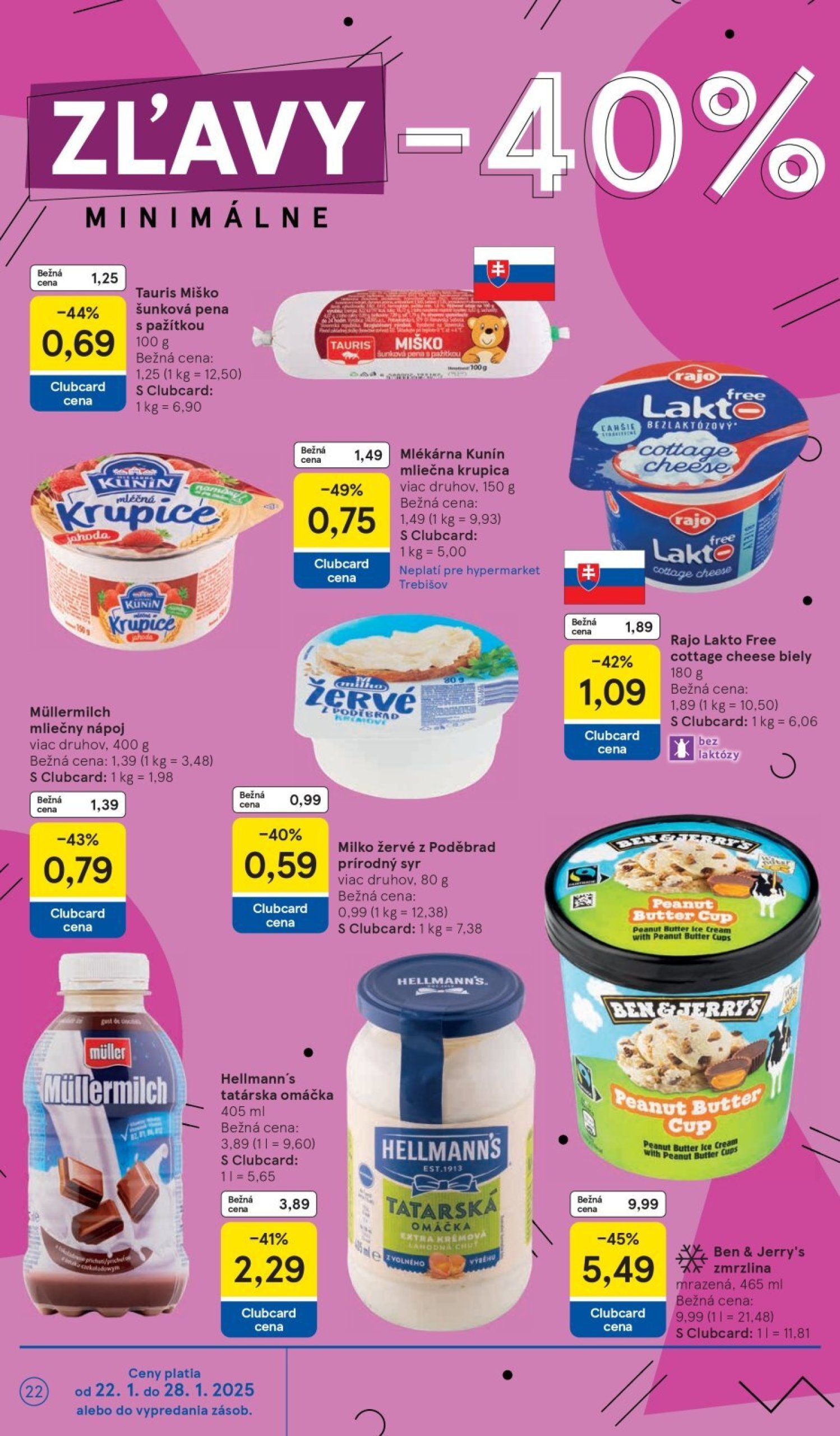 tesco - Tesco leták platný od 22.01. - 28.01. - page: 22