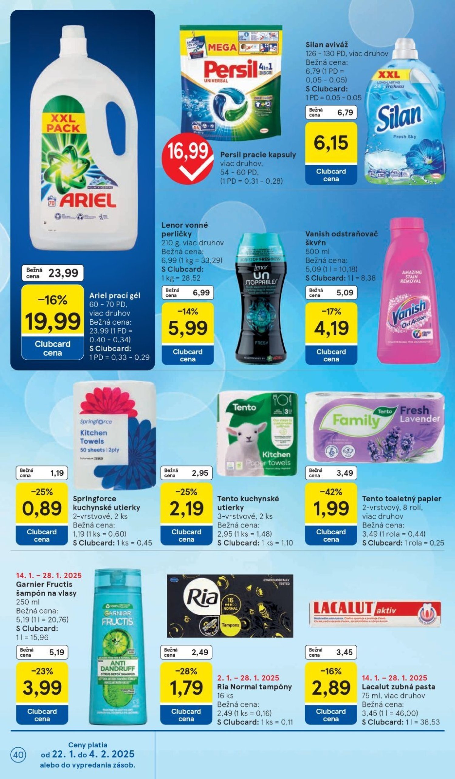 tesco - Tesco leták platný od 22.01. - 28.01. - page: 40