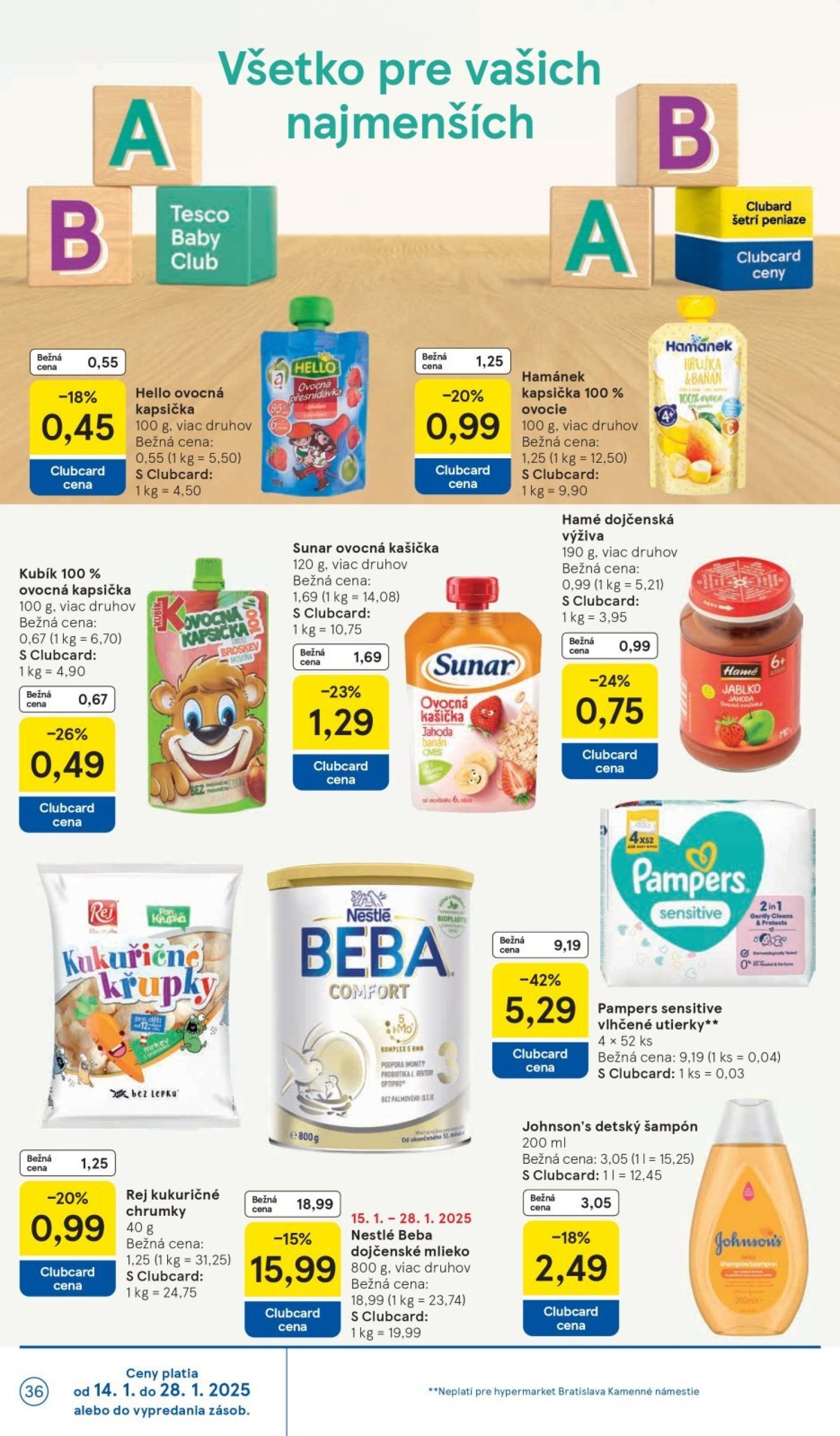 tesco - Tesco leták platný od 22.01. - 28.01. - page: 36