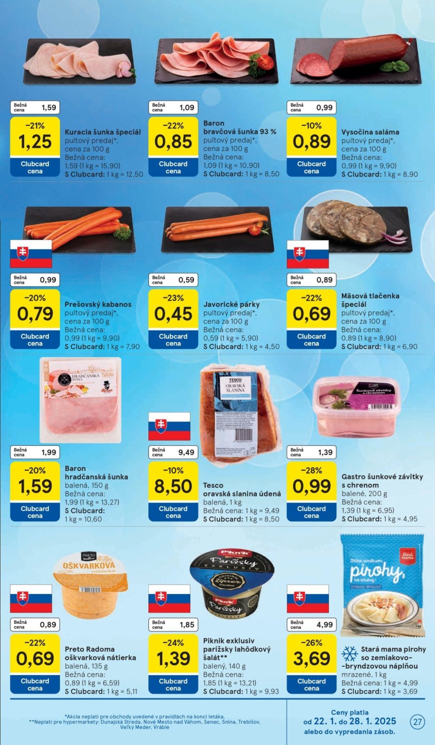 tesco - Tesco leták platný od 22.01. - 28.01. - page: 27