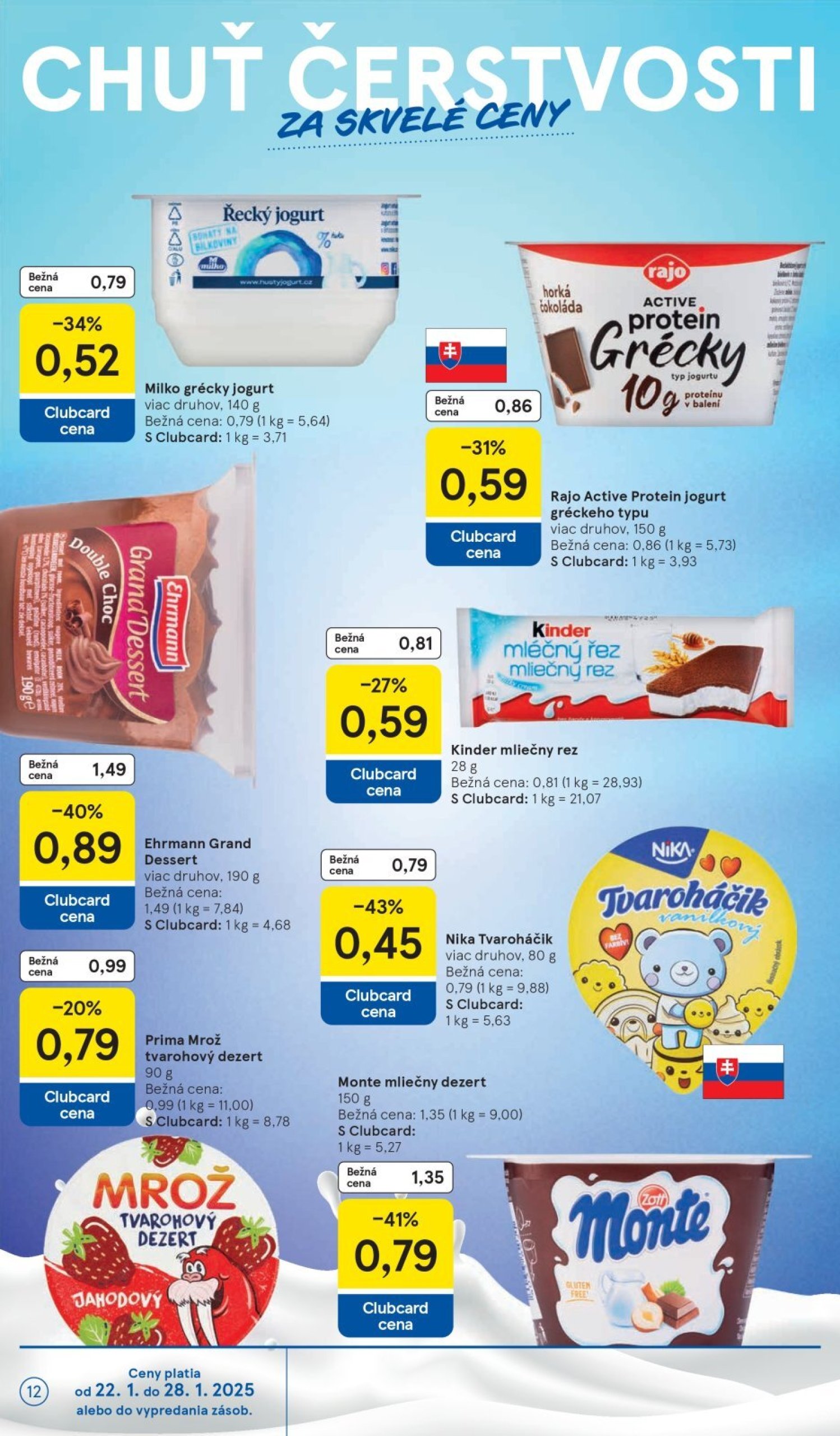 tesco - Tesco leták platný od 22.01. - 28.01. - page: 12