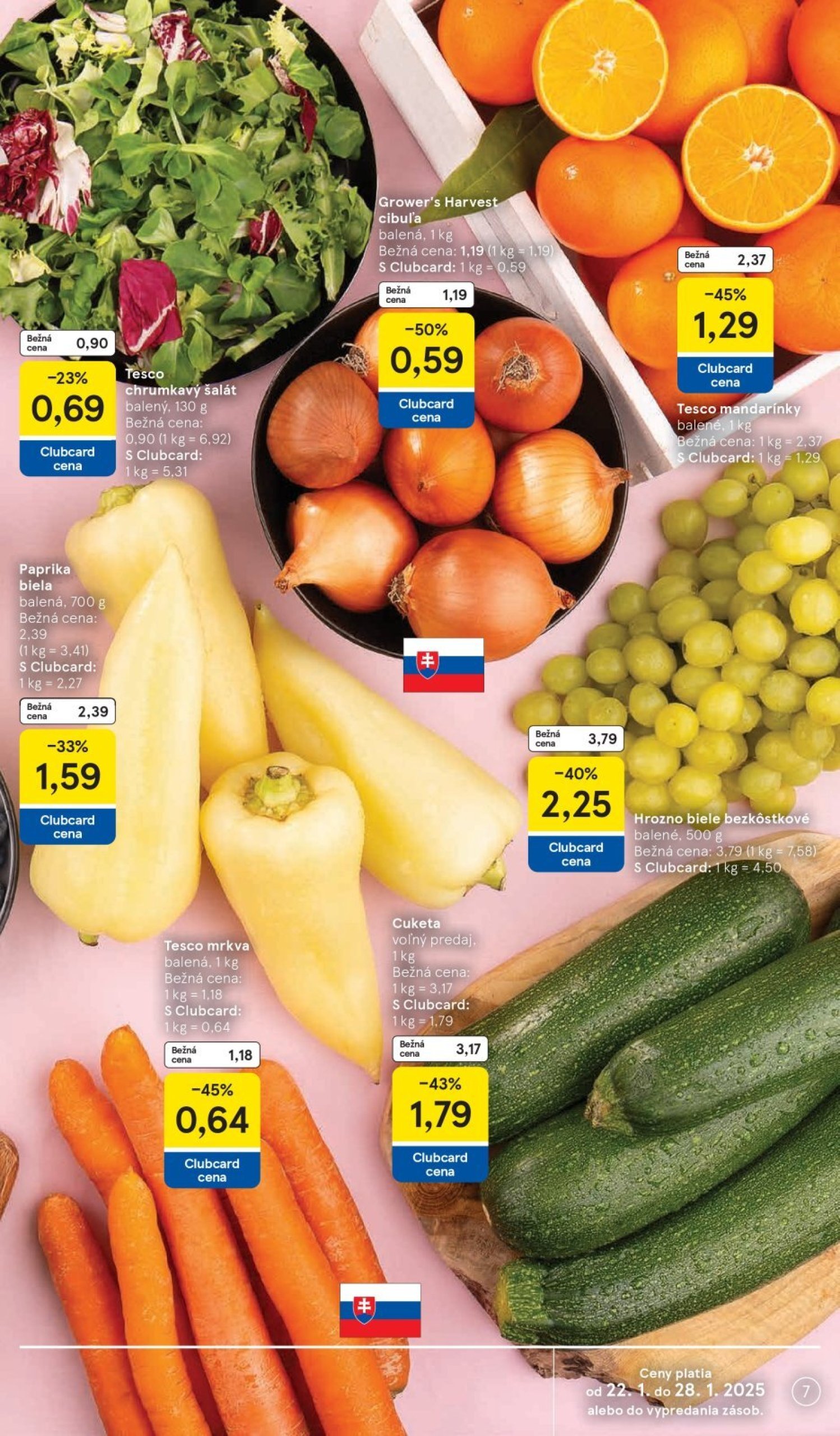 tesco - Tesco leták platný od 22.01. - 28.01. - page: 7