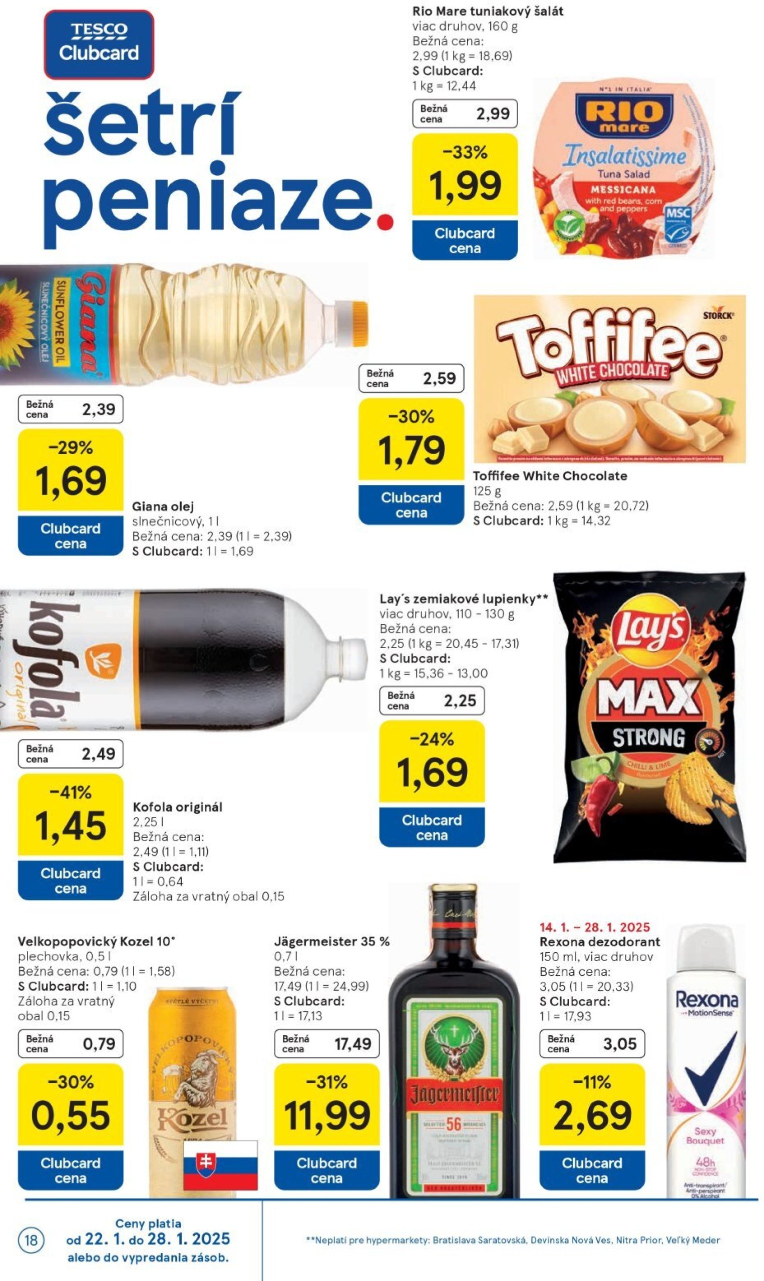 tesco - Tesco leták platný od 22.01. - 28.01. - page: 18