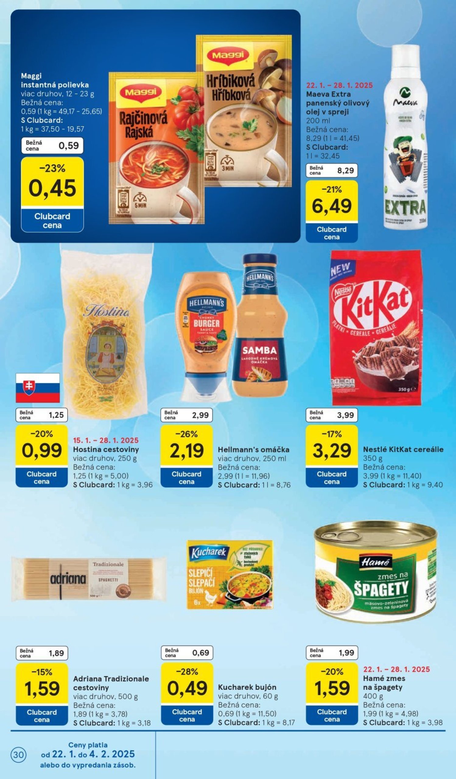 tesco - Tesco leták platný od 22.01. - 28.01. - page: 30