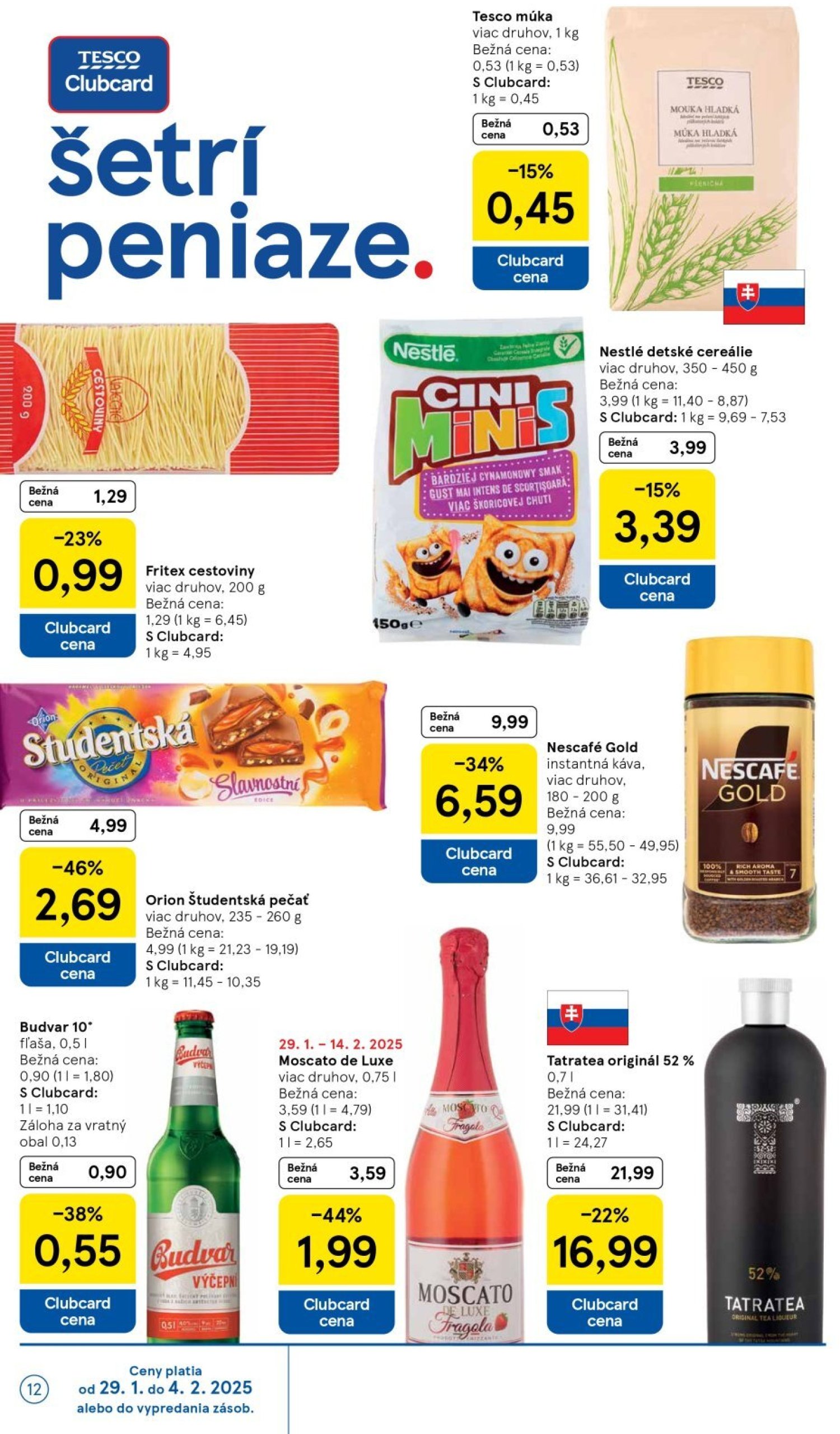 tesco - Tesco leták platný od 29.01. - 04.02. - page: 12