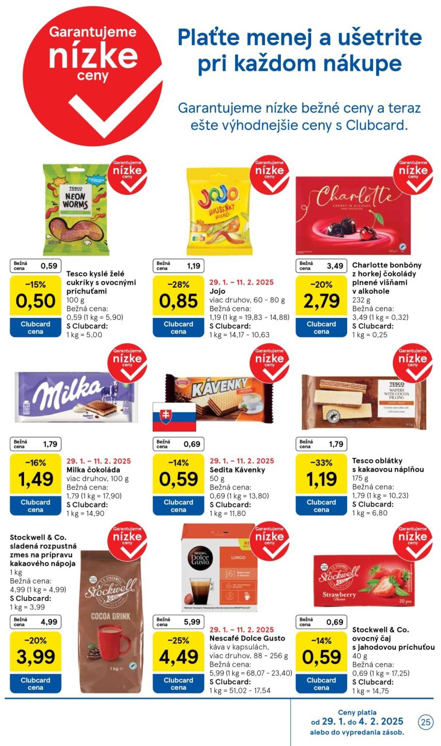 tesco - Tesco leták platný od 29.01. - 04.02. - page: 25