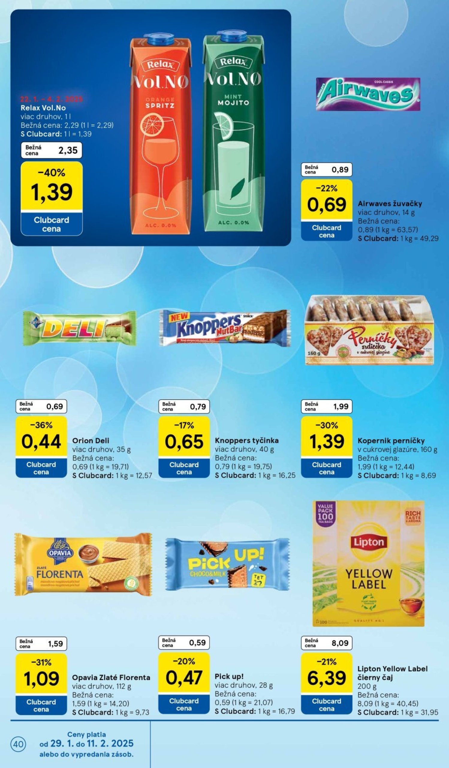 tesco - Tesco leták platný od 29.01. - 04.02. - page: 40