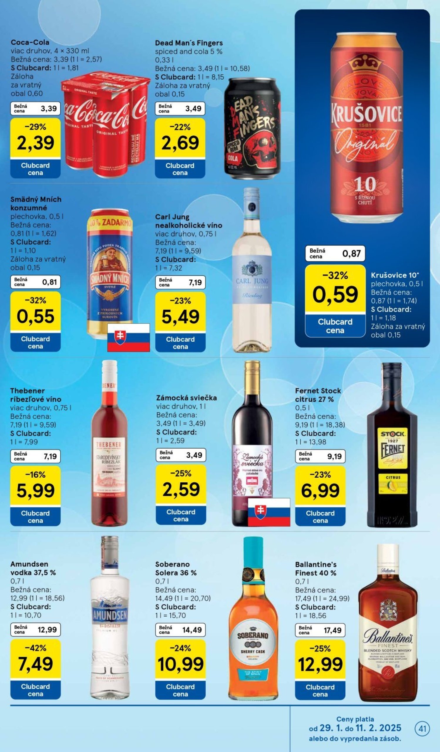 tesco - Tesco leták platný od 29.01. - 04.02. - page: 41