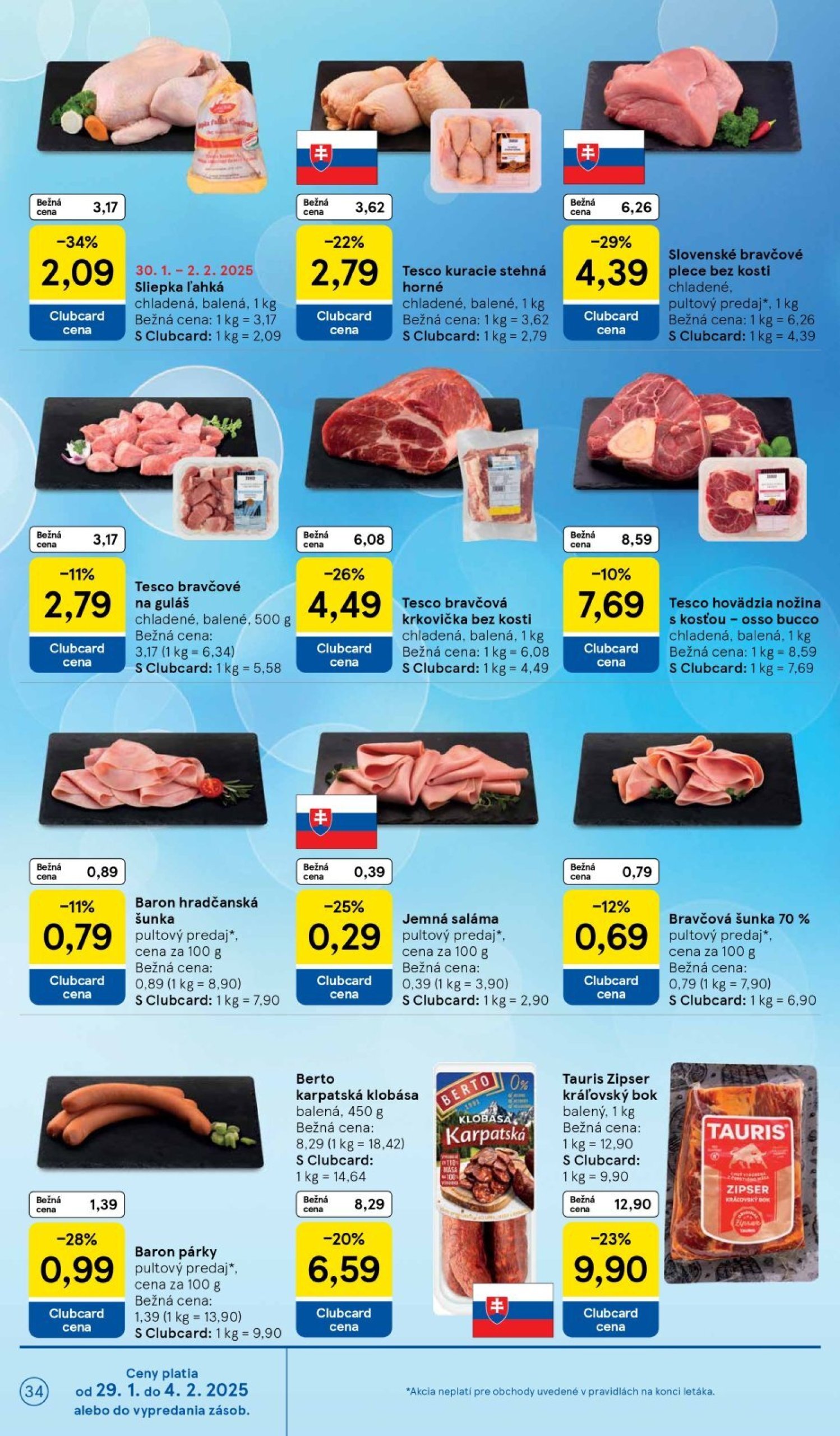 tesco - Tesco leták platný od 29.01. - 04.02. - page: 34