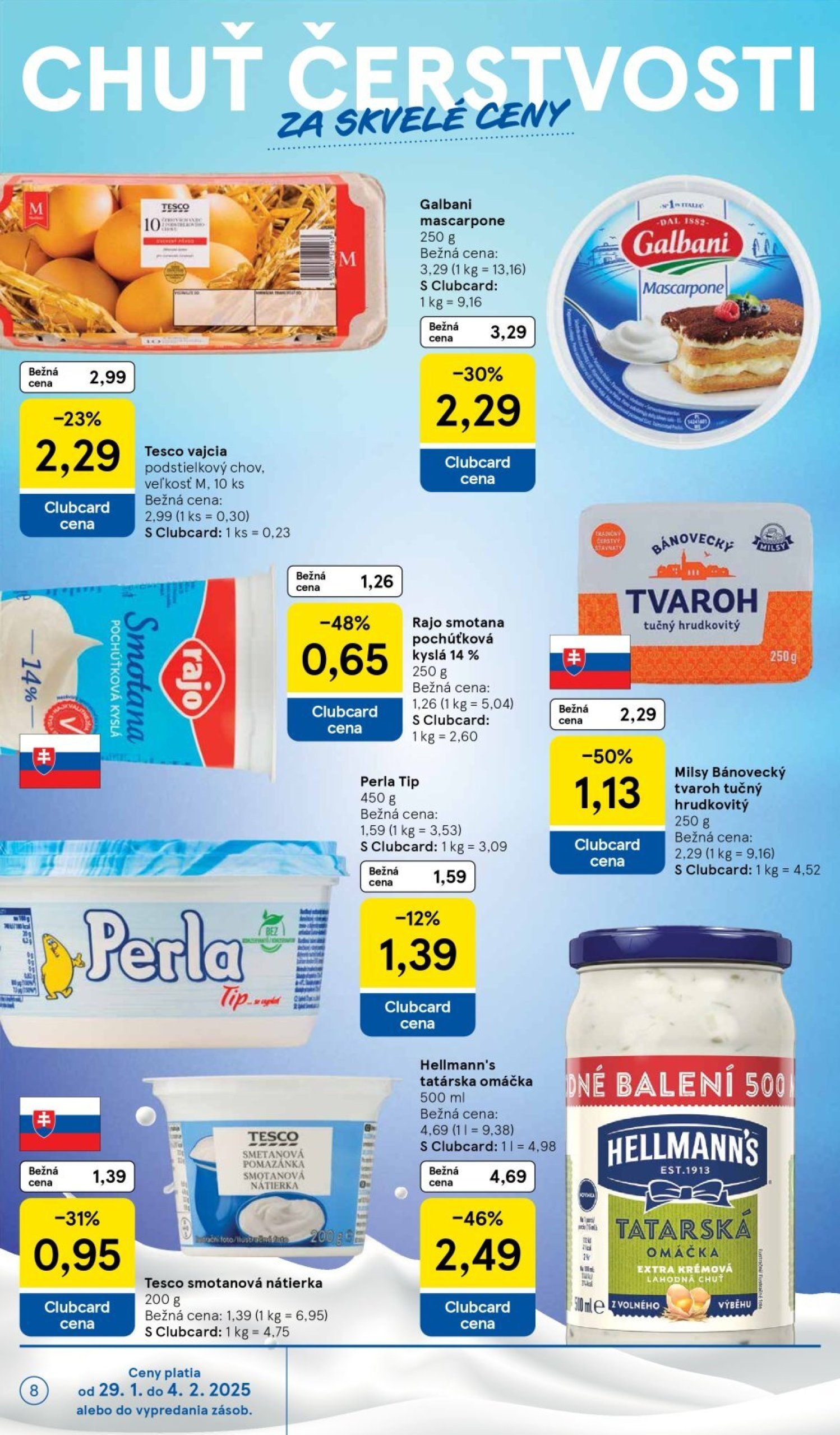 tesco - Tesco leták platný od 29.01. - 04.02. - page: 8