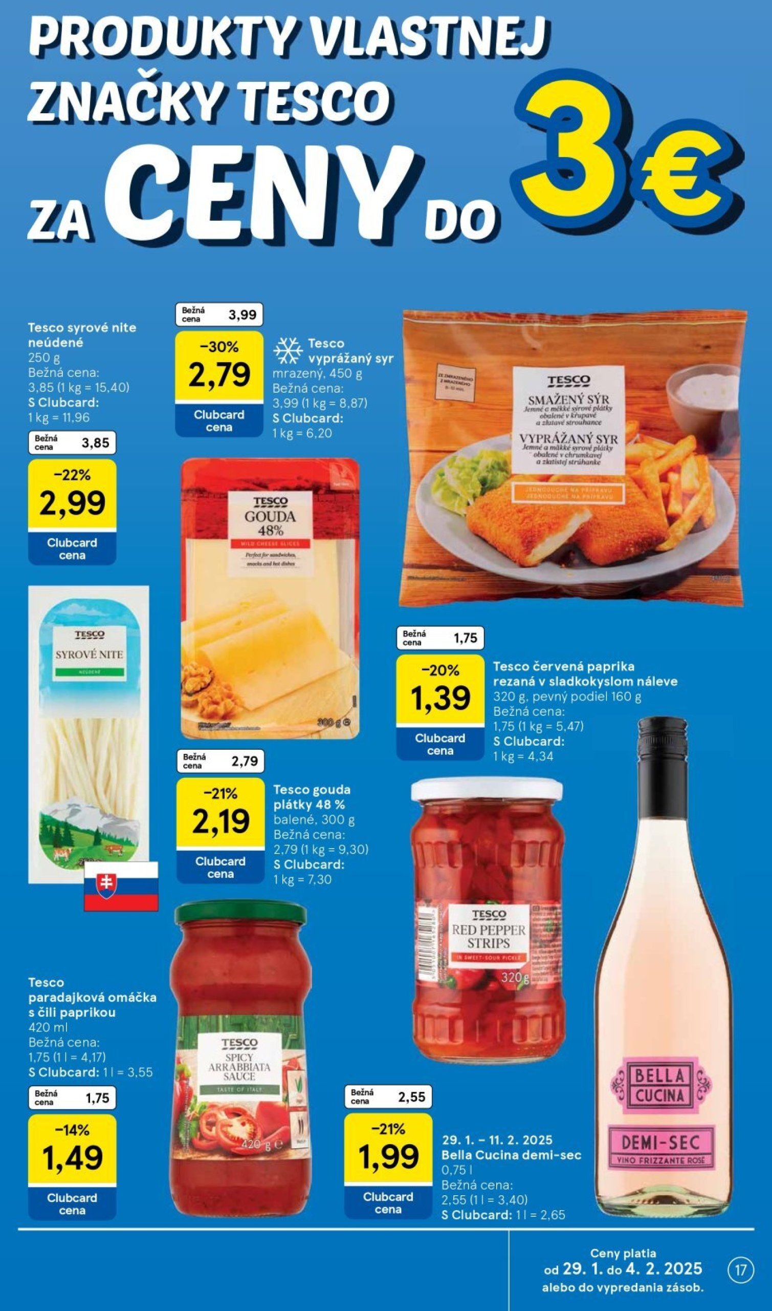 tesco - Tesco leták platný od 29.01. - 04.02. - page: 17