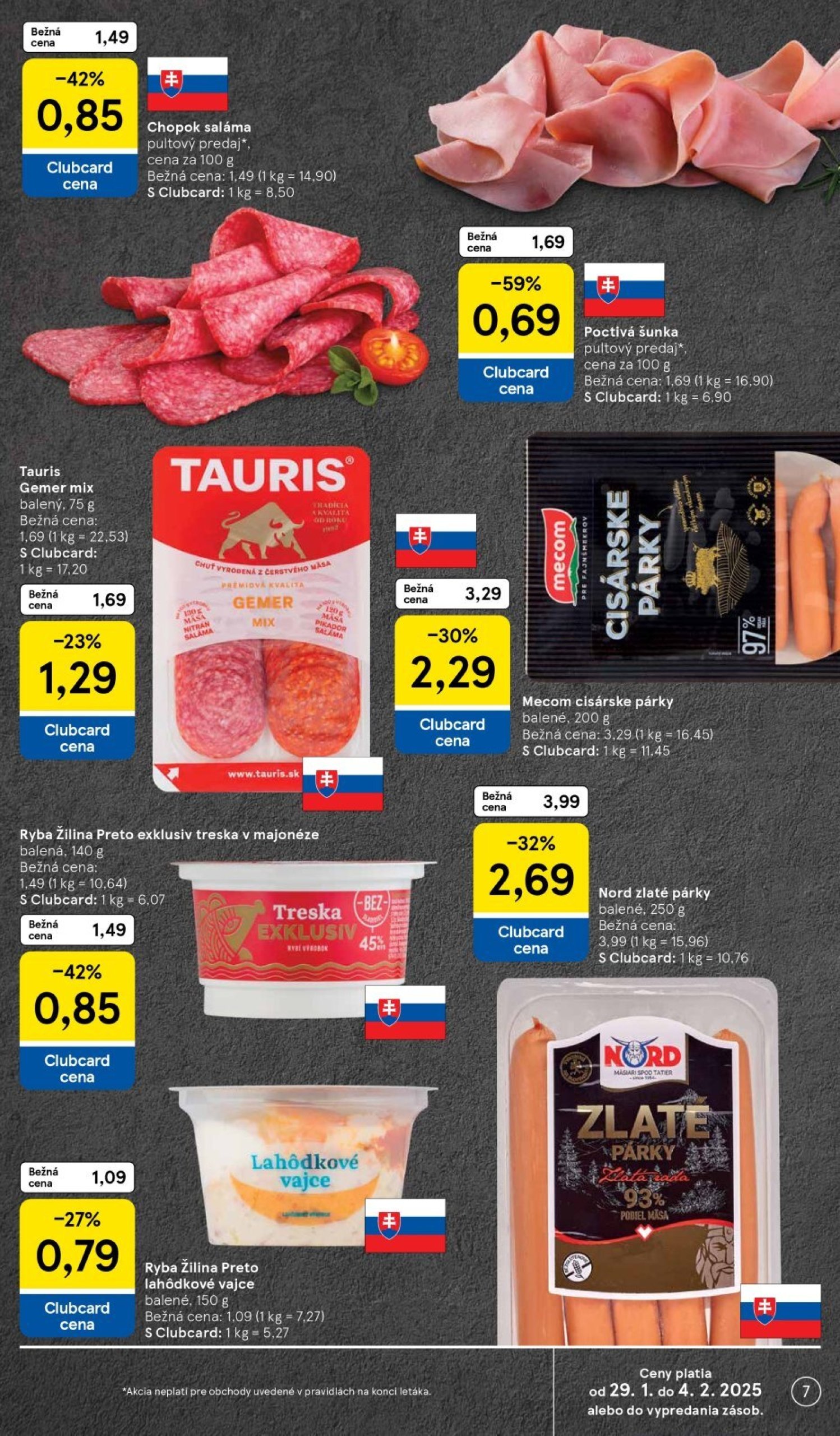 tesco - Tesco leták platný od 29.01. - 04.02. - page: 7