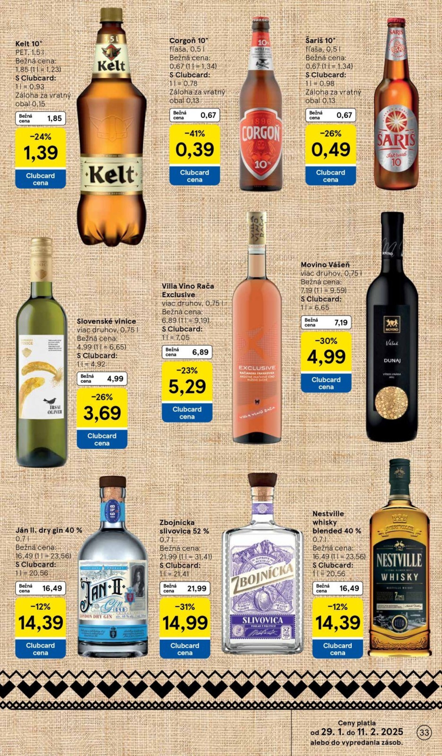 tesco - Tesco leták platný od 29.01. - 04.02. - page: 33