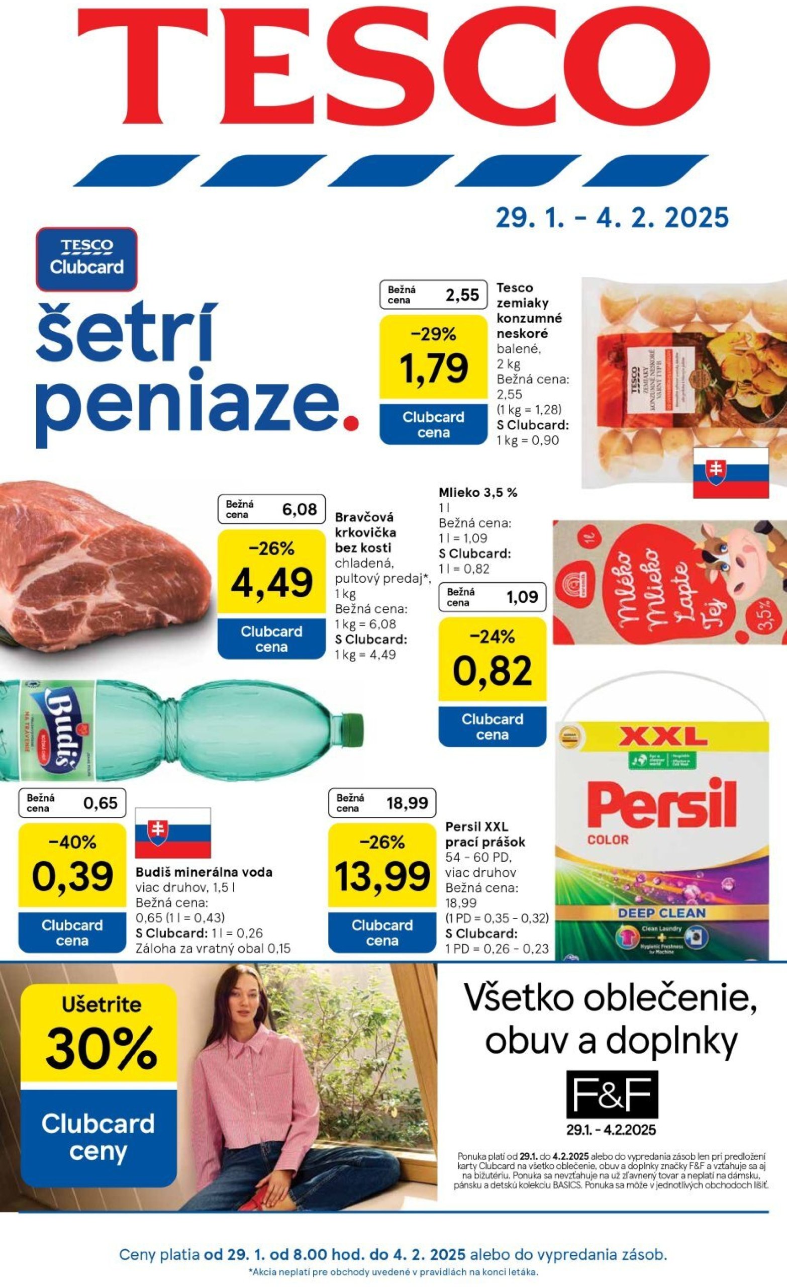 tesco - Tesco leták platný od 29.01. - 04.02. - page: 1