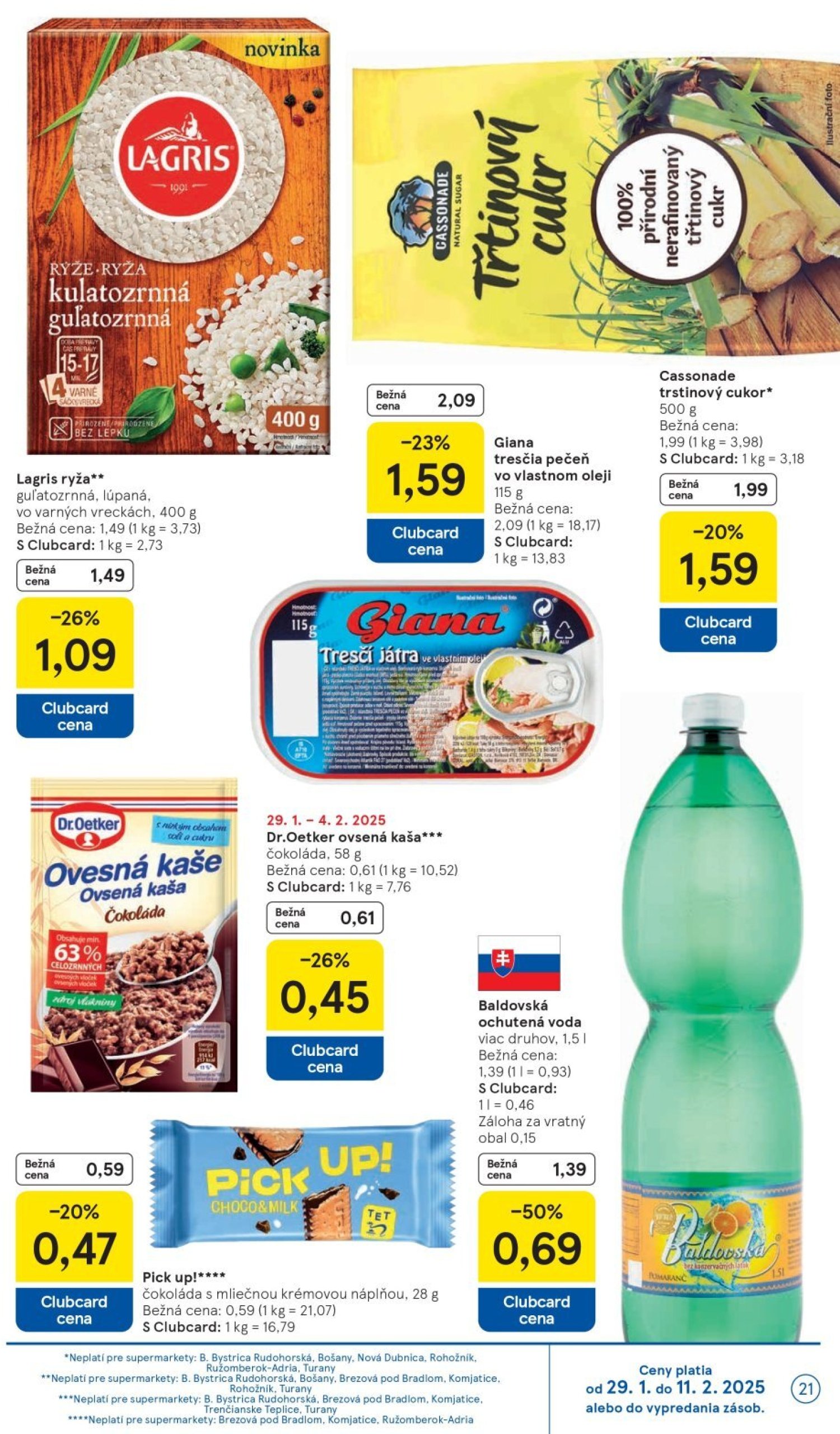 tesco - Tesco Supermarket leták platný od 29.01. - 04.02. - page: 21