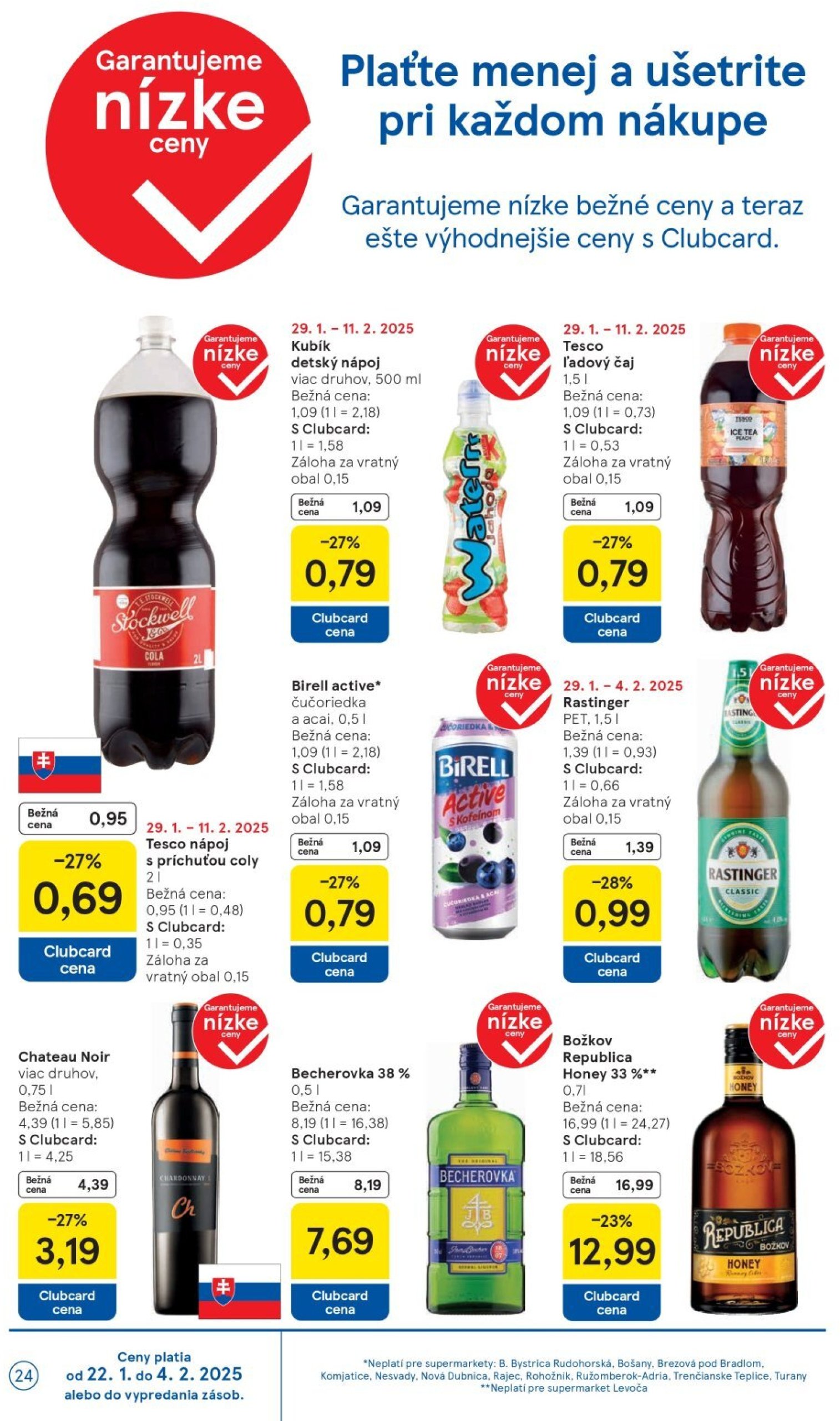 tesco - Tesco Supermarket leták platný od 29.01. - 04.02. - page: 24