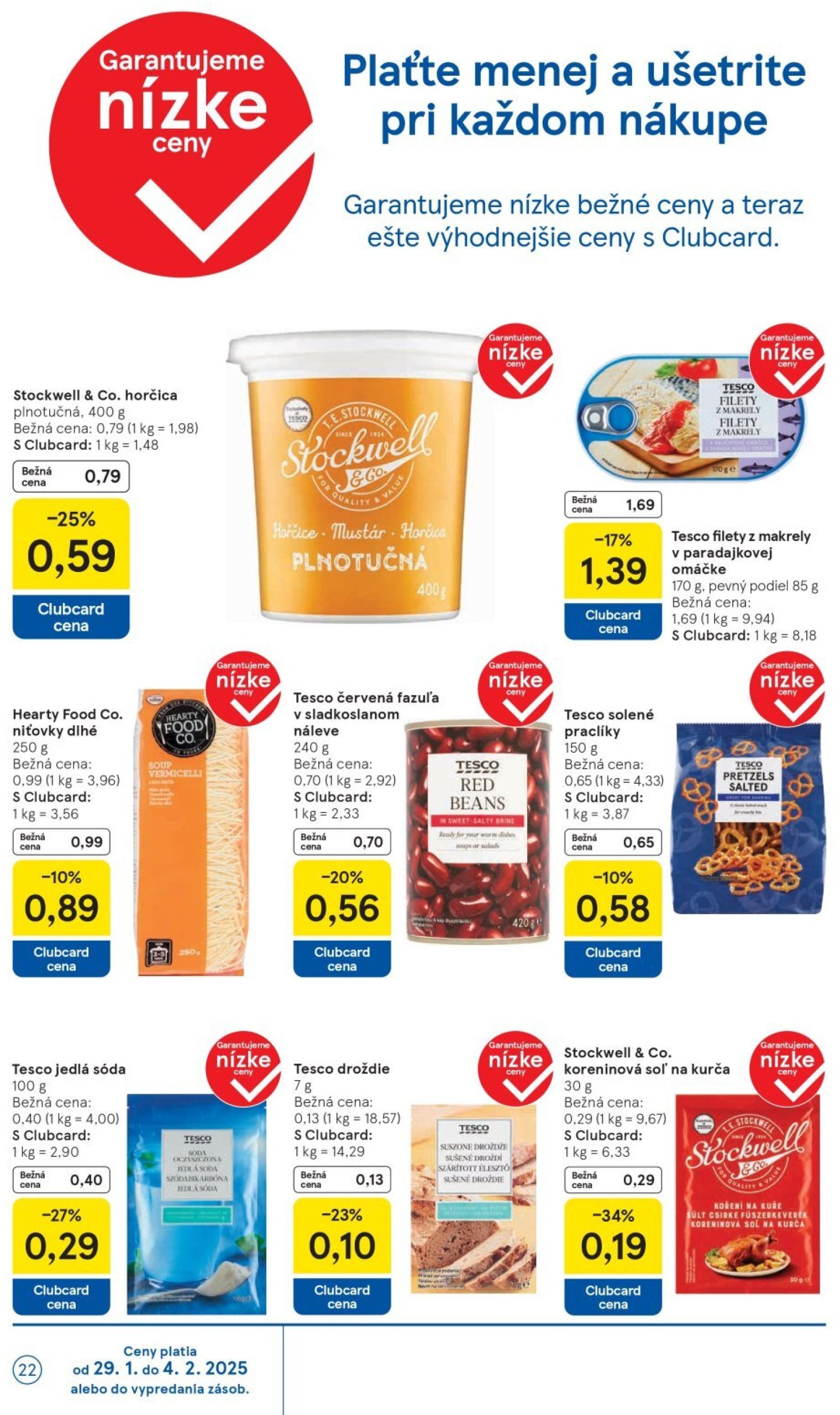 tesco - Tesco Supermarket leták platný od 29.01. - 04.02. - page: 22