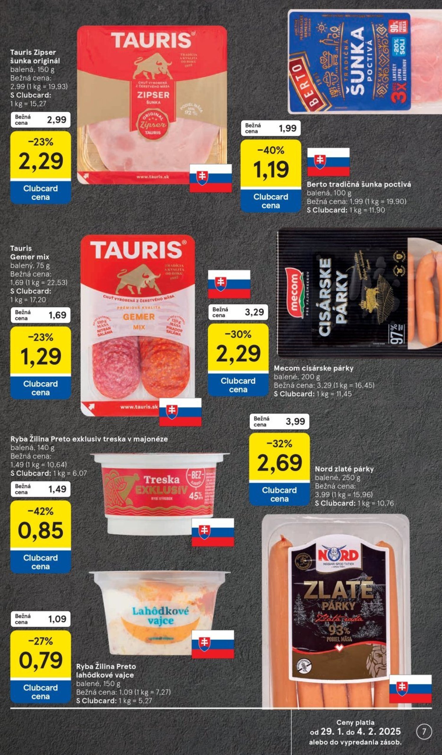 tesco - Tesco Supermarket leták platný od 29.01. - 04.02. - page: 7