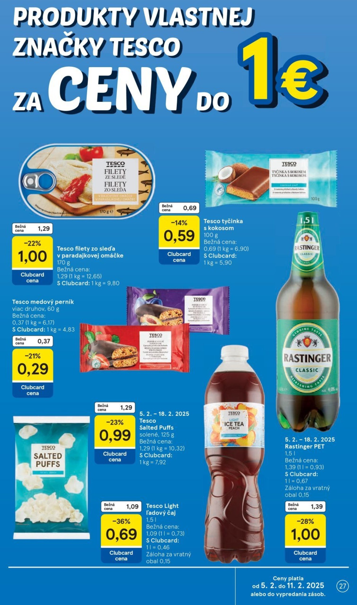 tesco - Tesco leták platný od 05.02. - 11.02. - page: 27