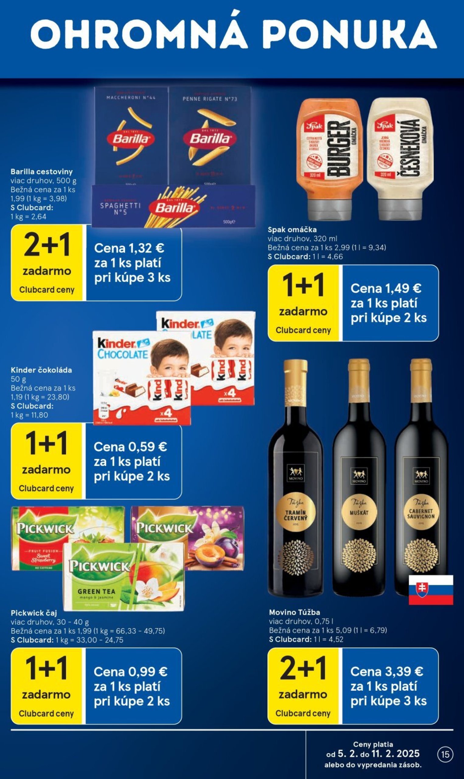 tesco - Tesco leták platný od 05.02. - 11.02. - page: 15