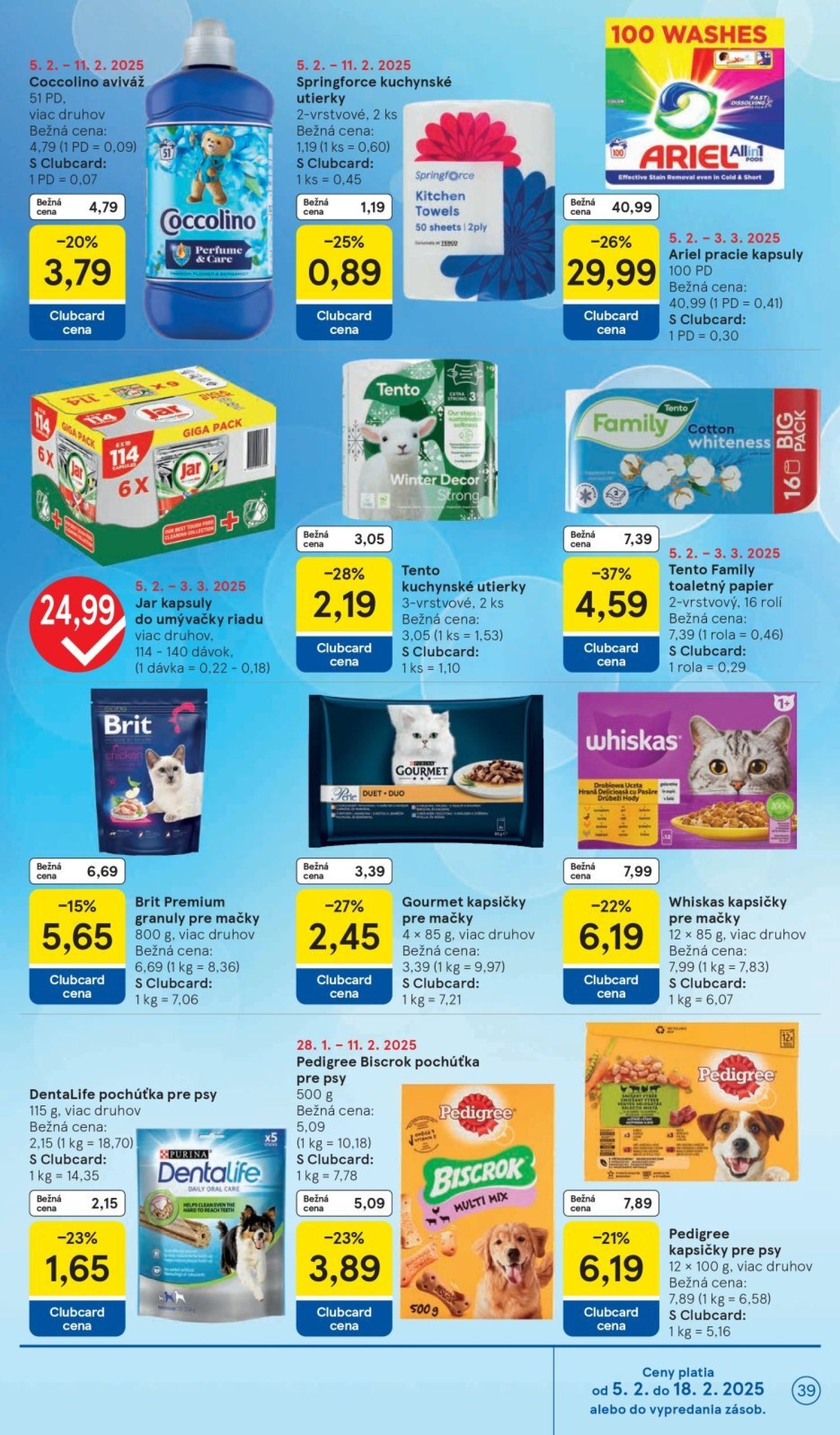 tesco - Tesco leták platný od 05.02. - 11.02. - page: 39