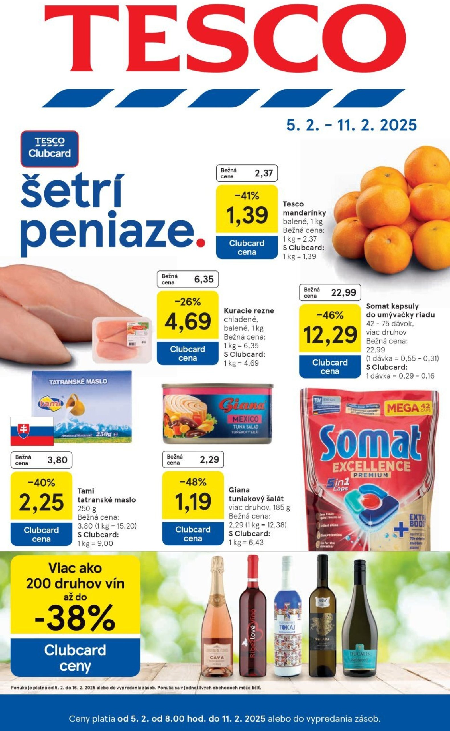 tesco - Tesco leták platný od 05.02. - 11.02. - page: 1