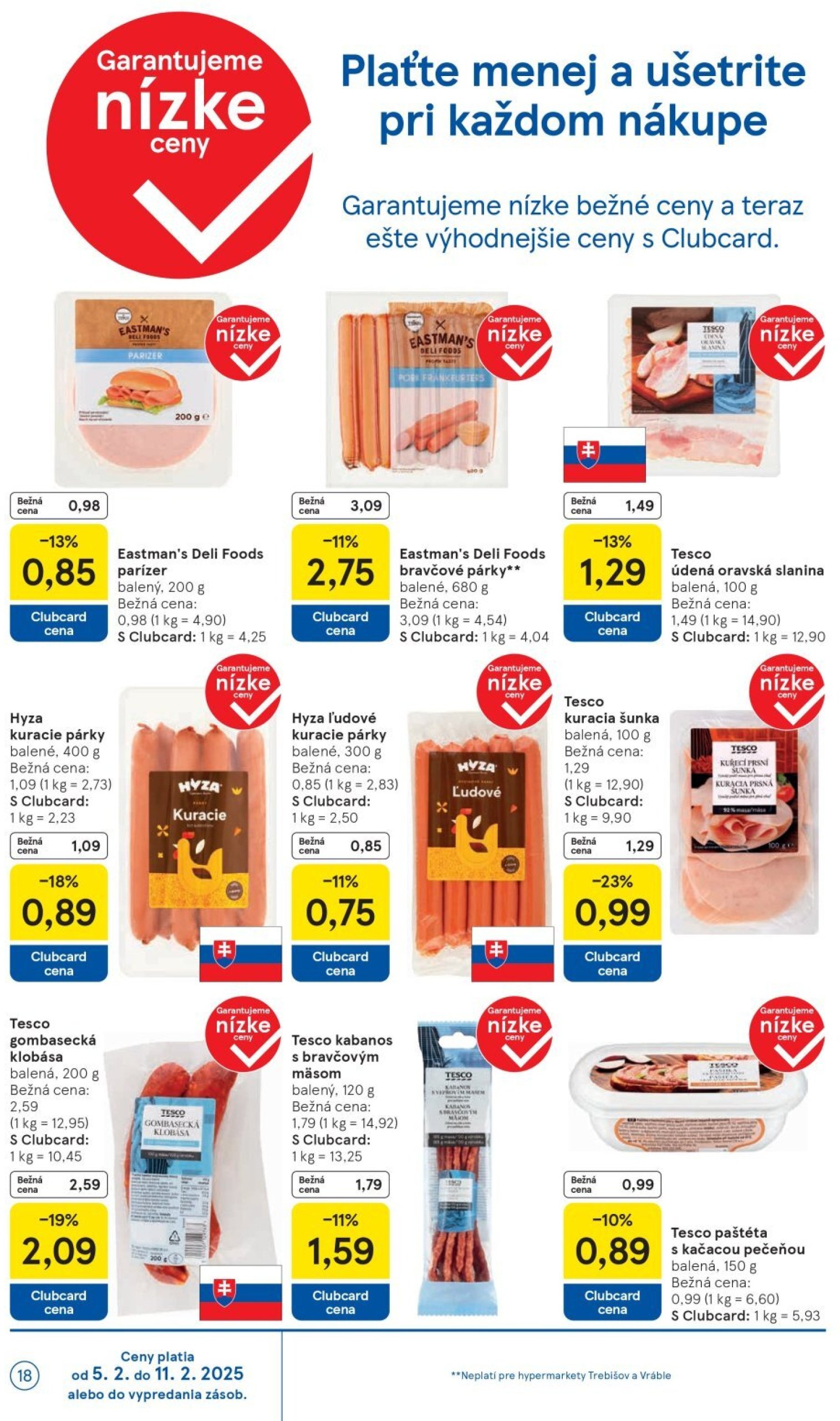 tesco - Tesco leták platný od 05.02. - 11.02. - page: 18