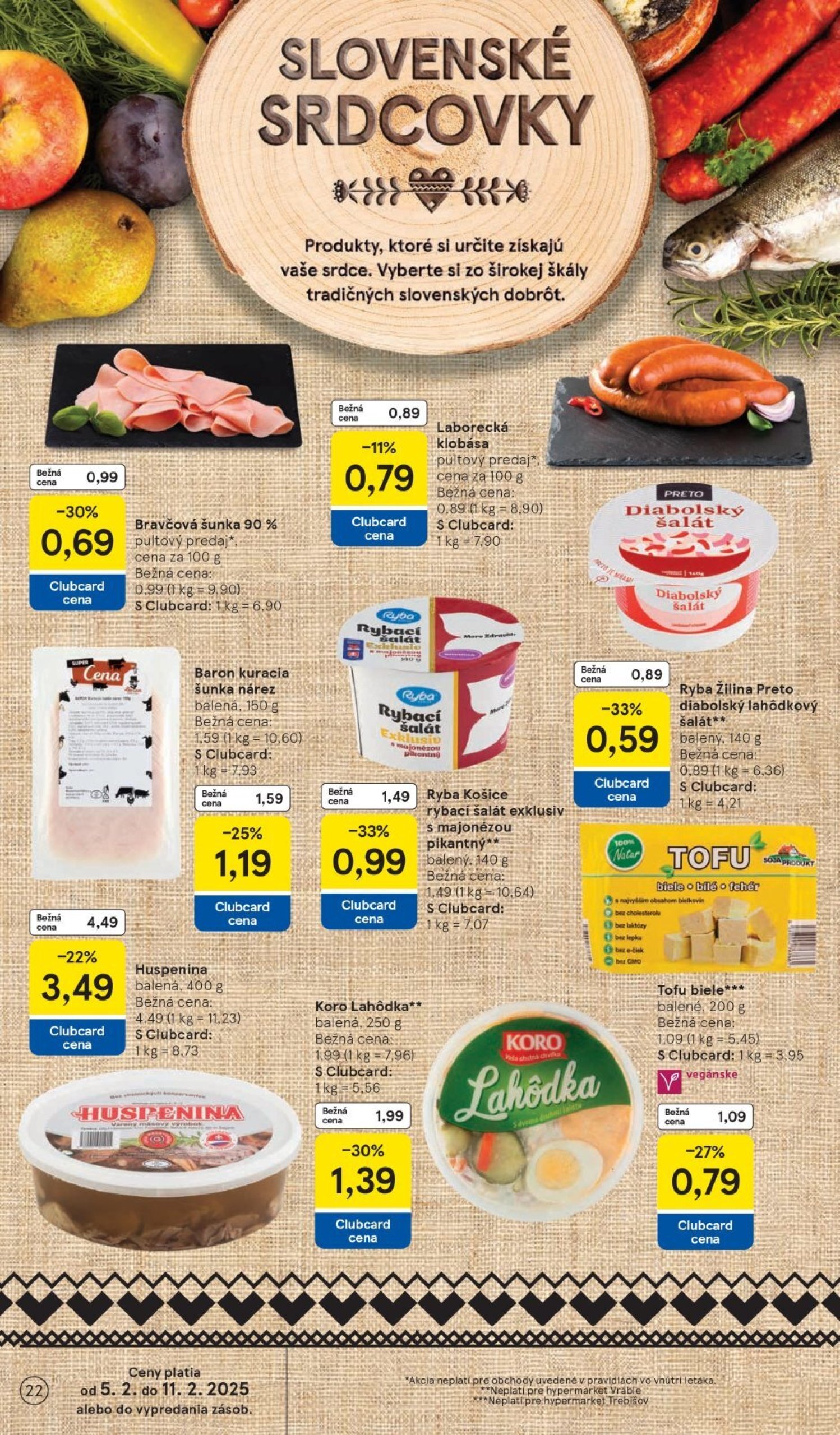 tesco - Tesco leták platný od 05.02. - 11.02. - page: 22