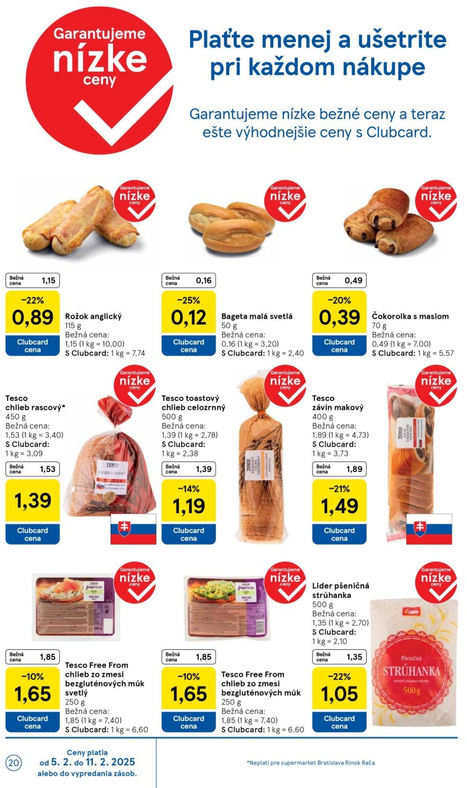 tesco - Tesco Supermarket leták platný od 05.02. - 11.02. - page: 20