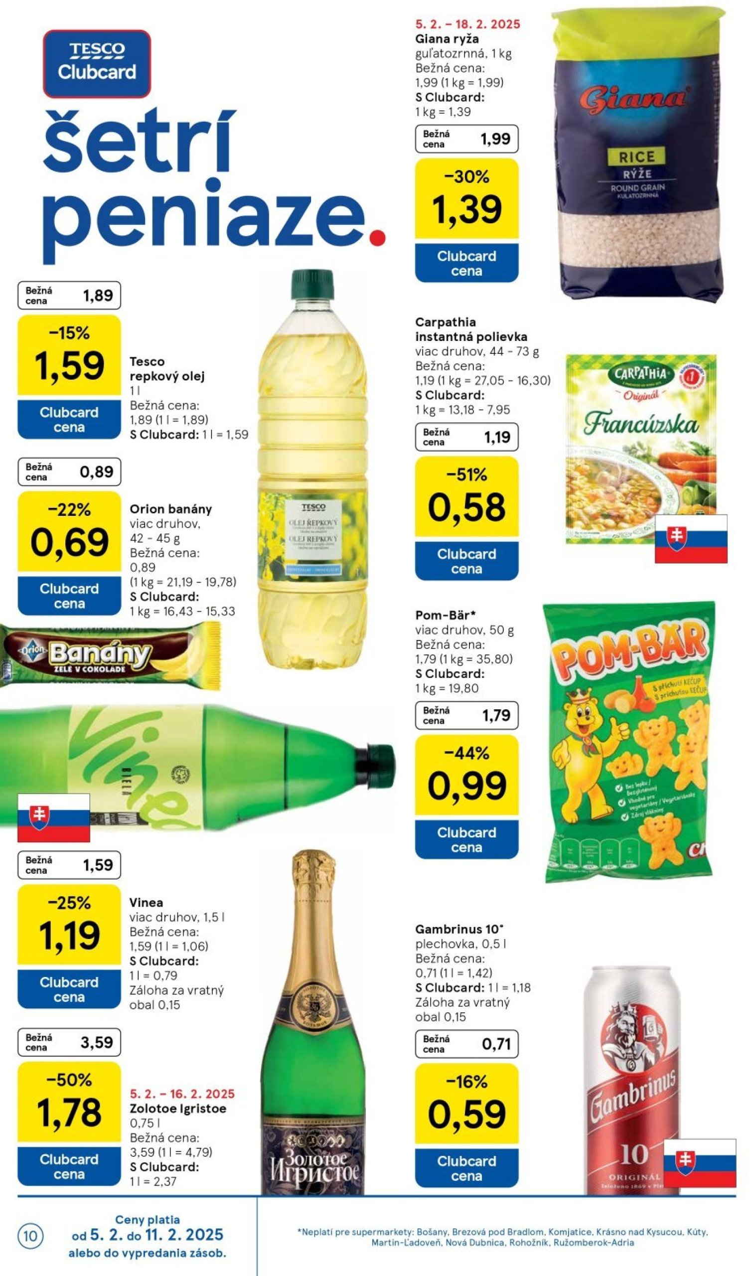 tesco - Tesco Supermarket leták platný od 05.02. - 11.02. - page: 10